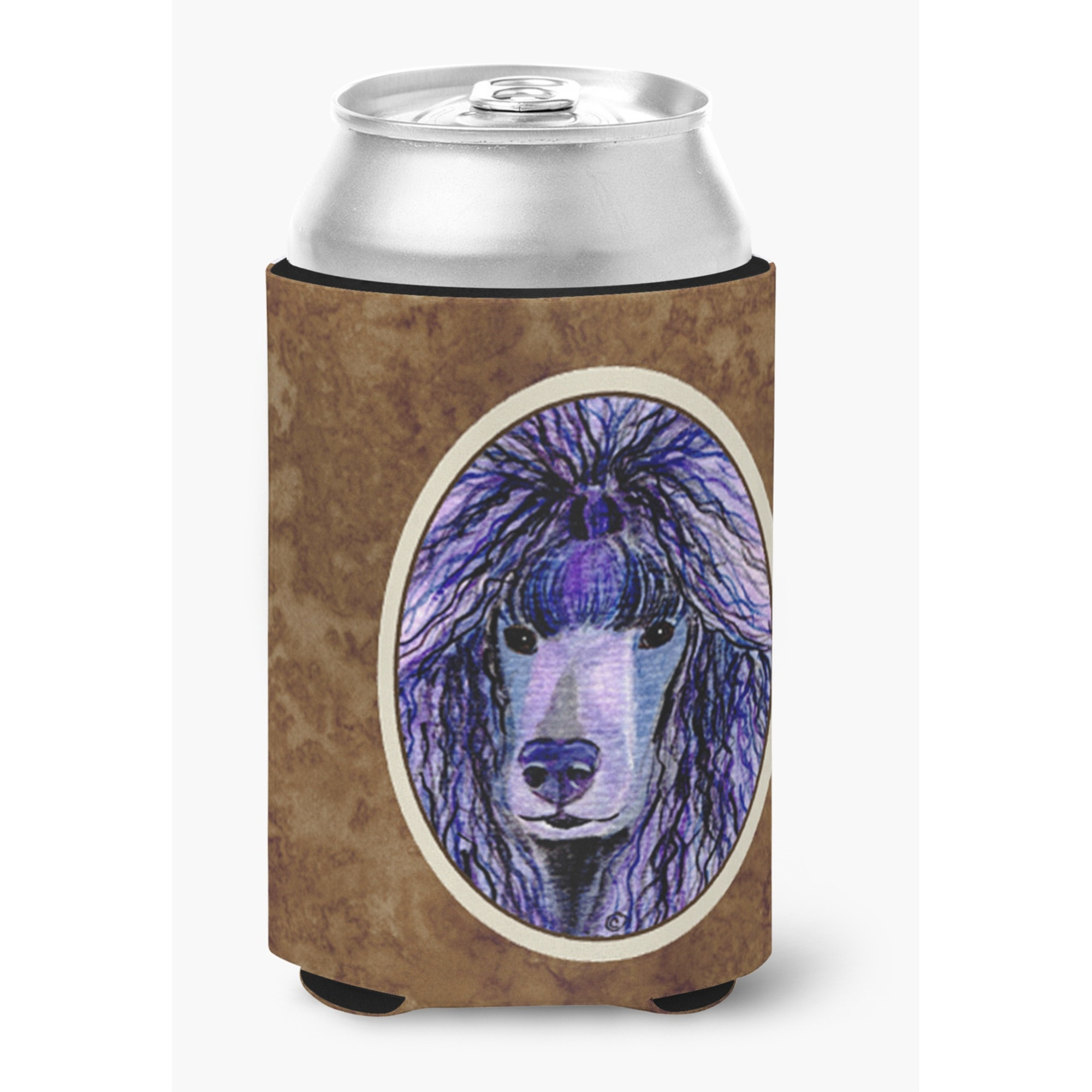 Poodle Can or Bottle Beverage Insulator Hugger