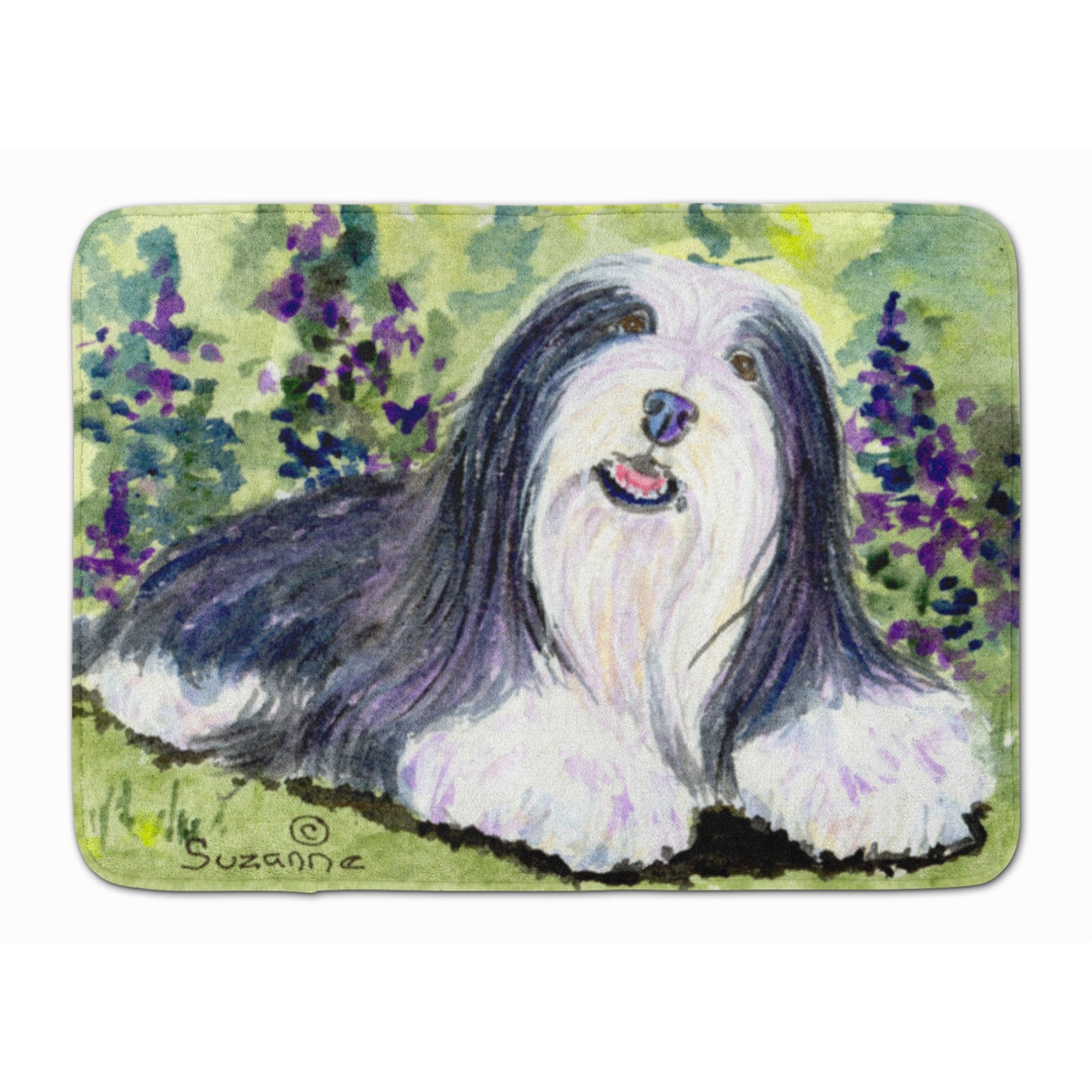 &quotCaroline's Treasures Bearded Collie Floor Mat, 19"" x 27"", Multicolor"