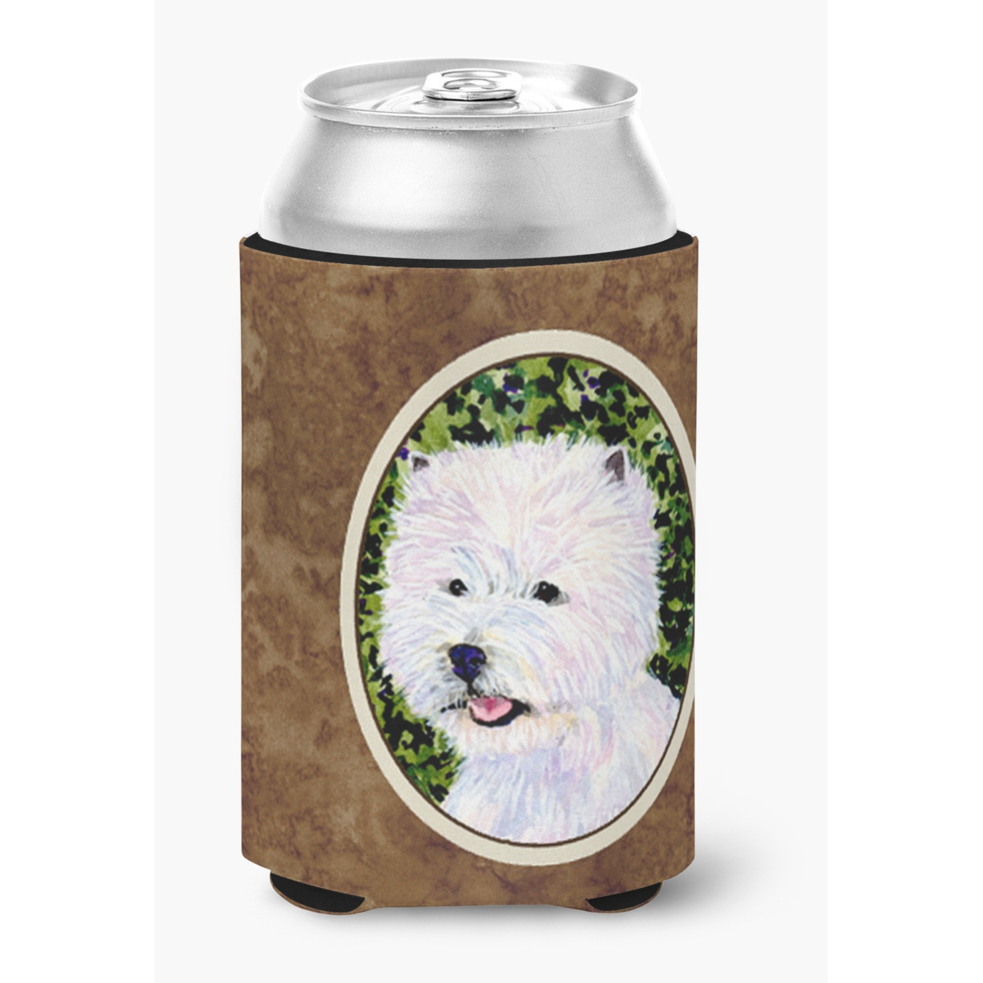 Westie Can or Bottle Beverage Insulator Hugger