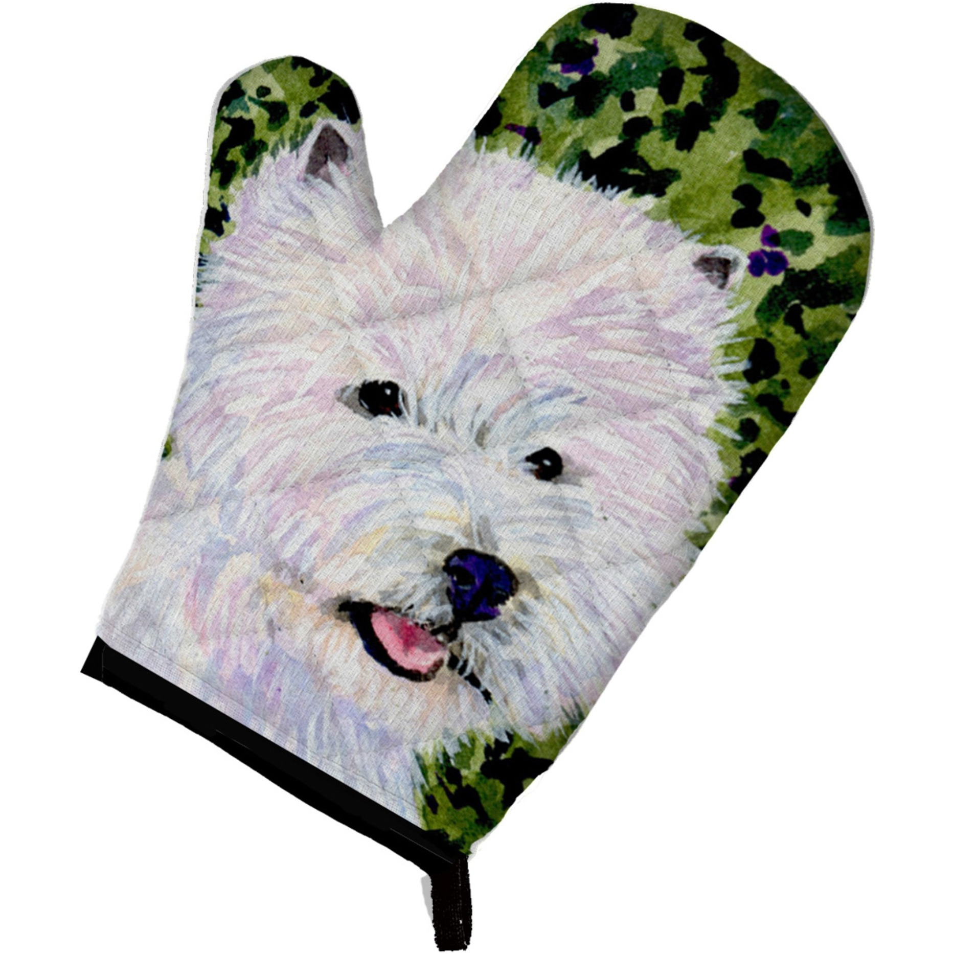 &quotCaroline's Treasures SS8818OVMT Westie Oven Mitt, 12"" by 8.5"", Multicolor"