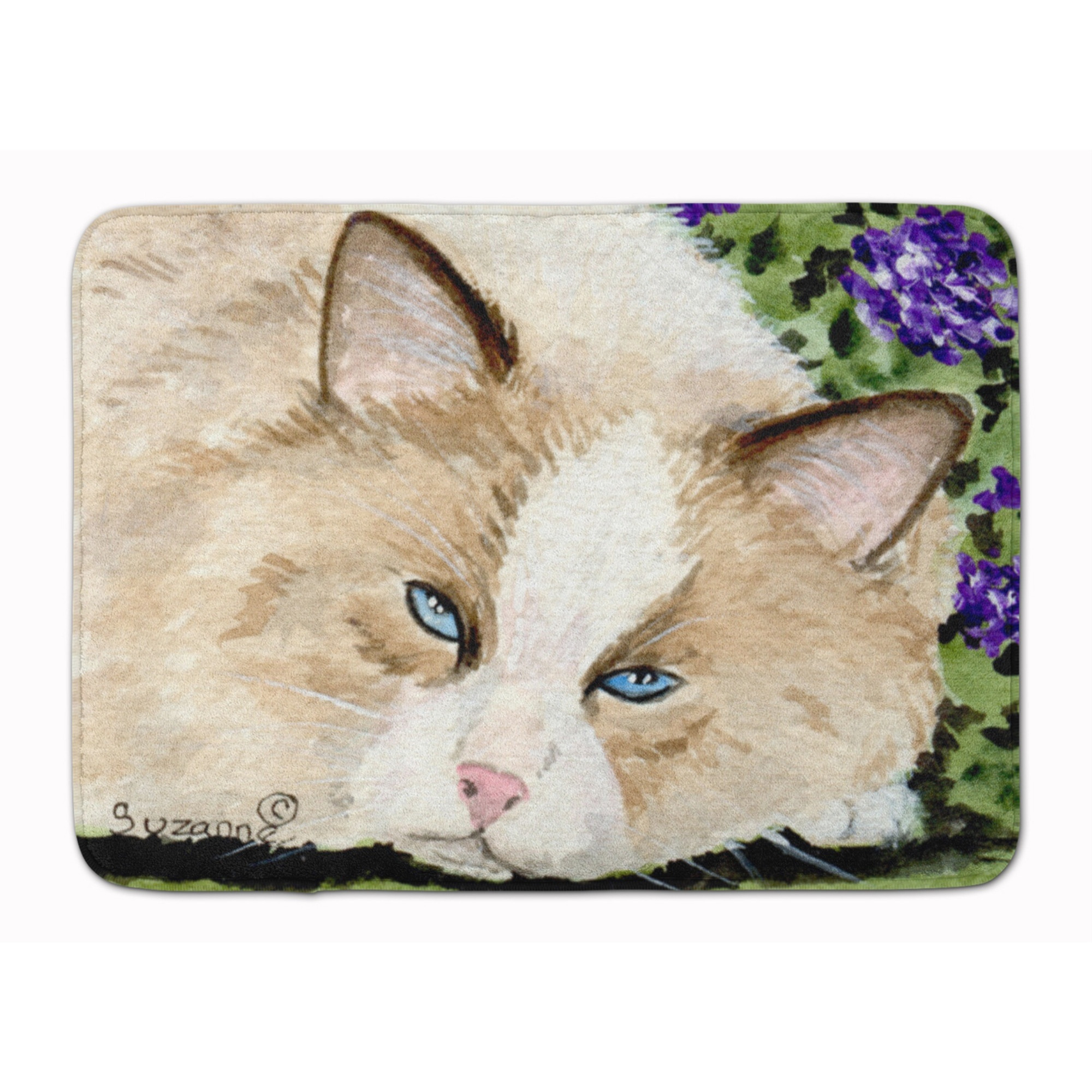 &quotCaroline's Treasures Cat Floor Mat, 19"" x 27"", Multicolor"