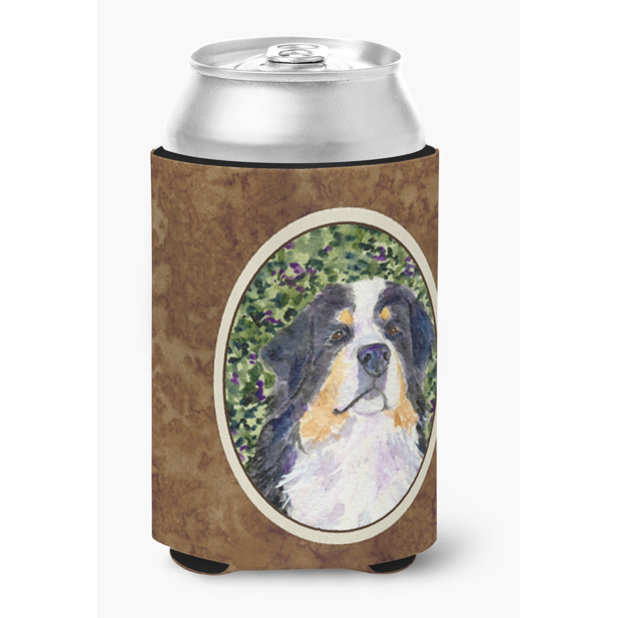 Bernese Mountain Dog Can or Bottle Beverage Insulator Hugger