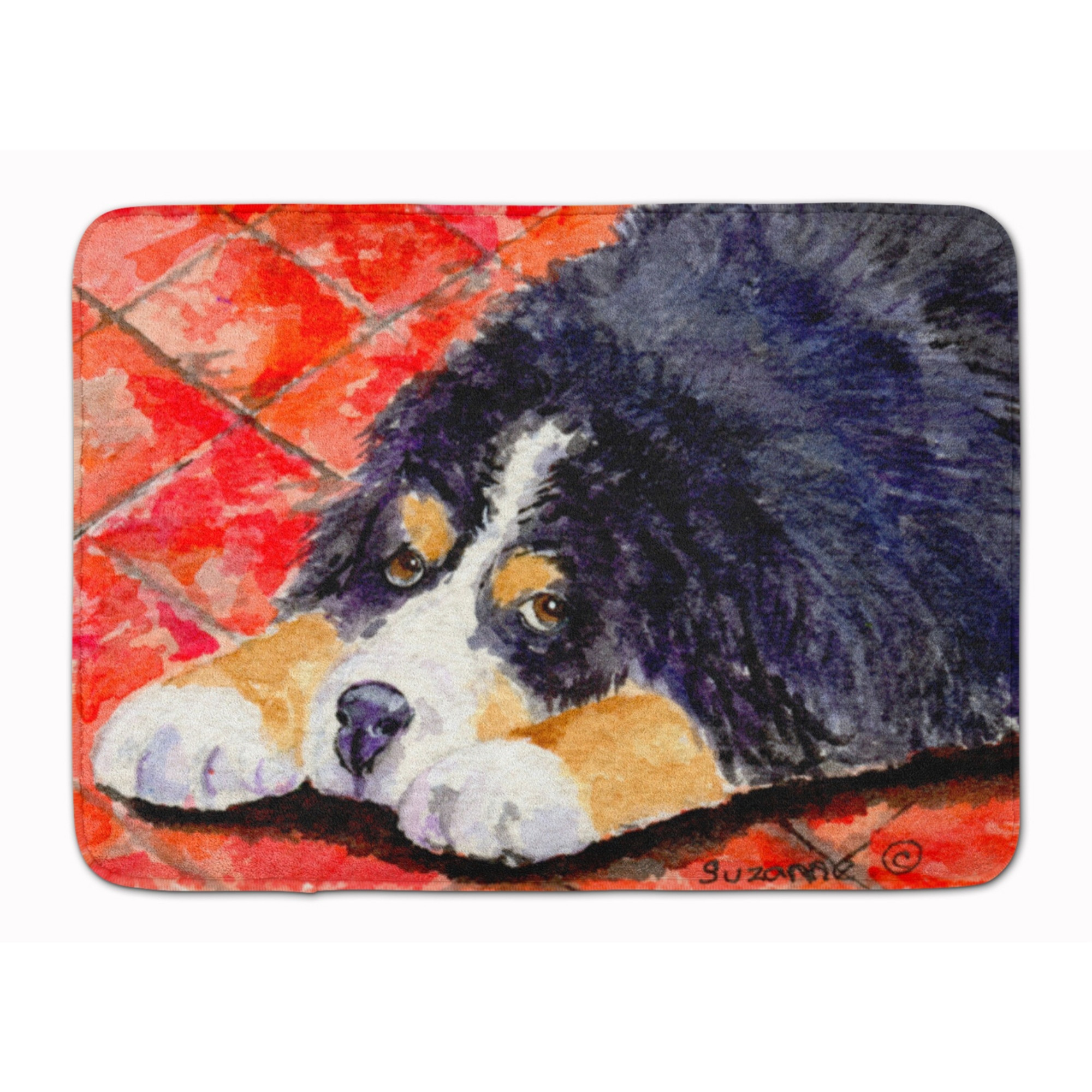 &quotCaroline's Treasures Bernese Mountain Dog Floor Mat, 19"" x 27"", Multicolor"