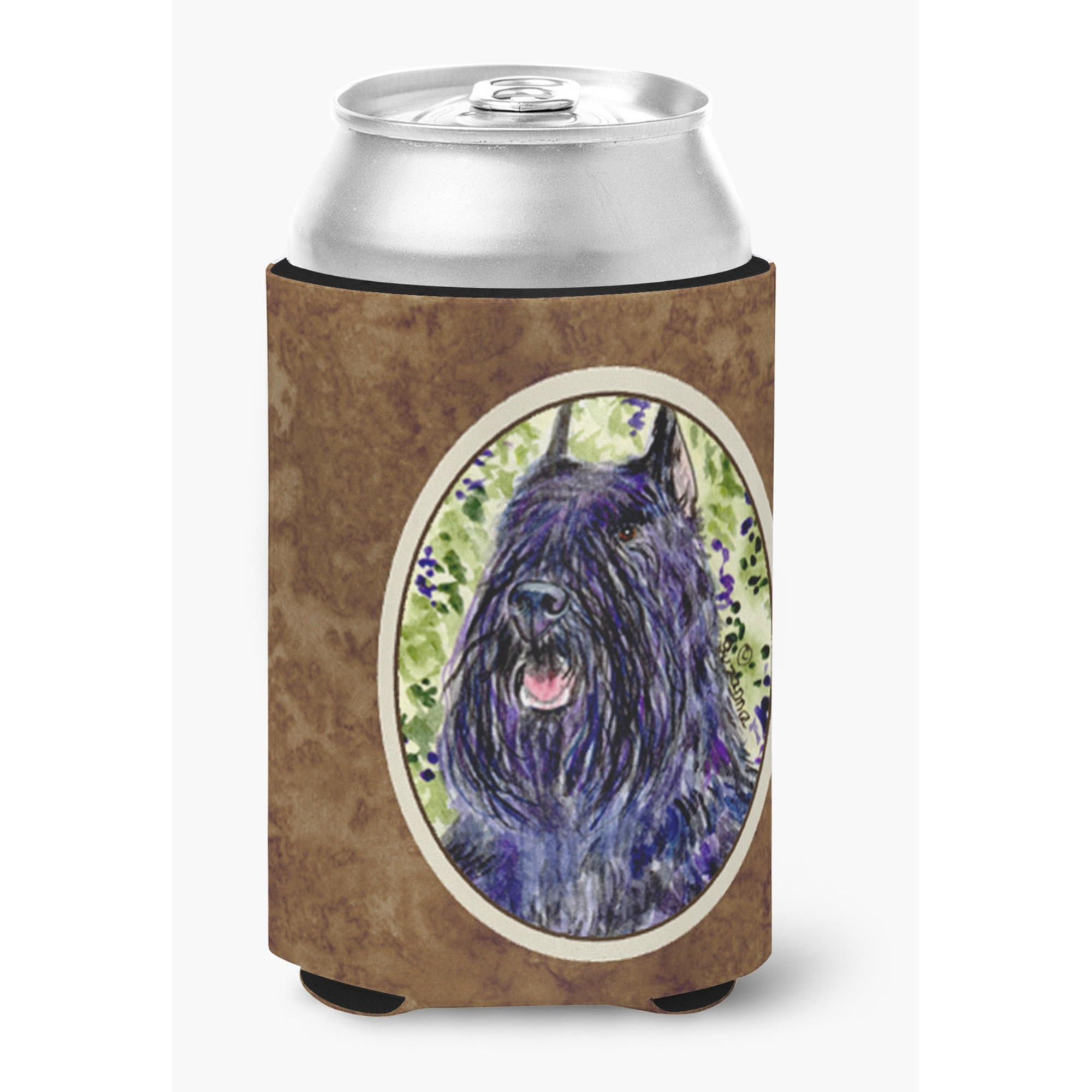 Bouvier des Flandres Can or Bottle Beverage Insulator Hugger