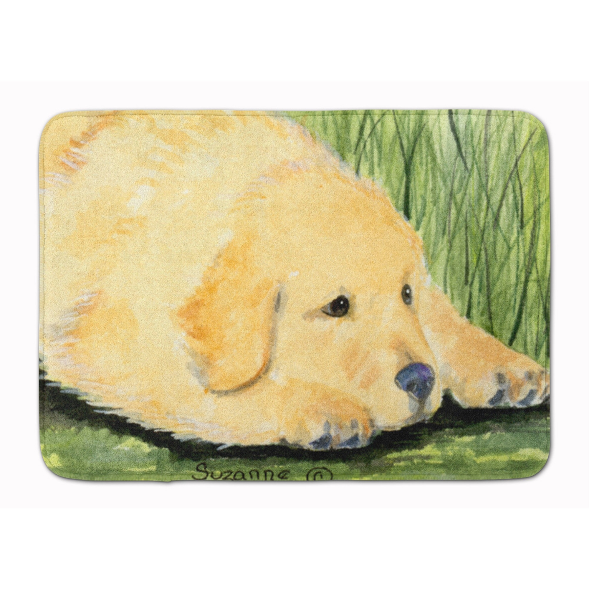 &quotCaroline's Treasures Golden Retriever Floor Mat, 19"" x 27"", Multicolor"