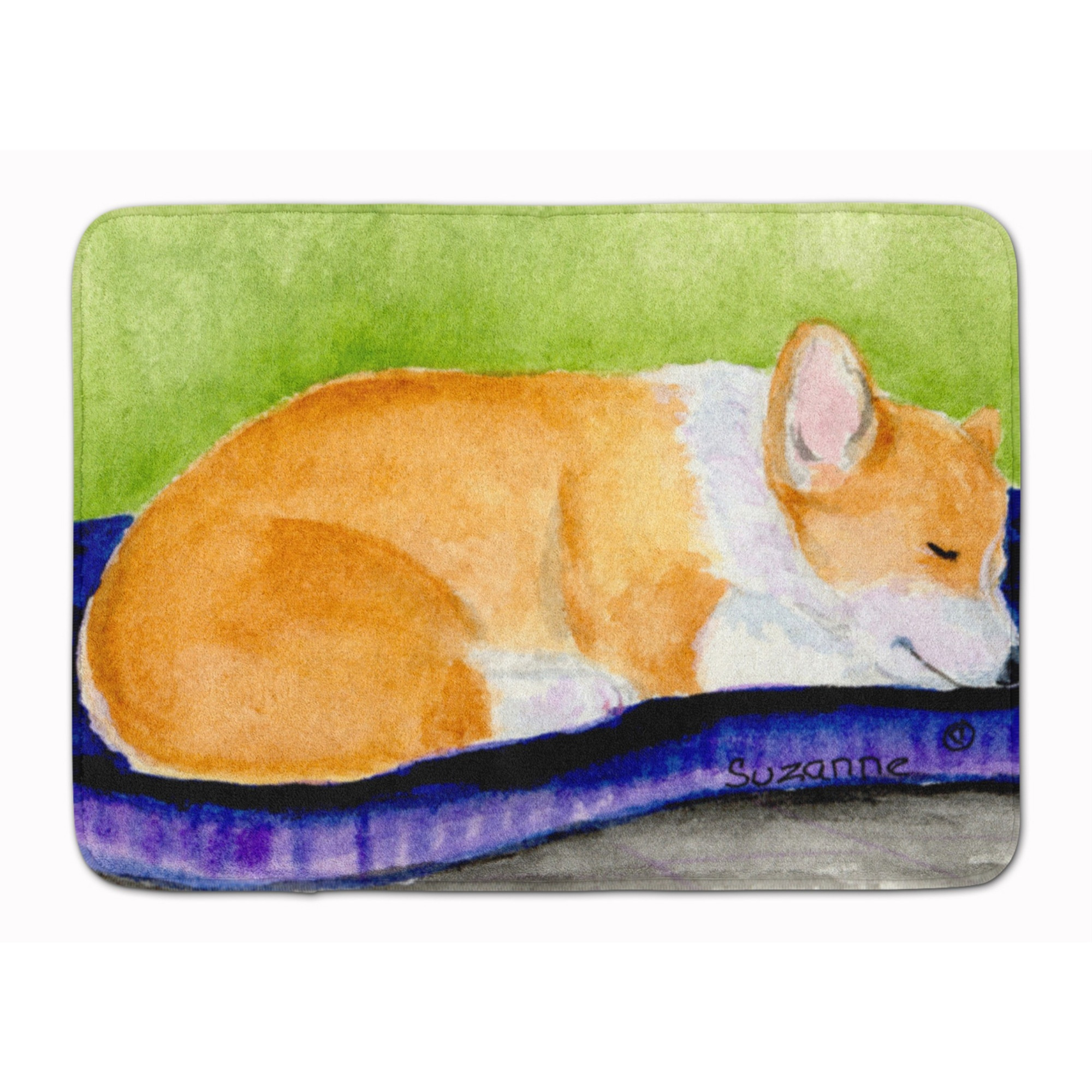 &quotCaroline's Treasures Corgi Floor Mat, 19"" x 27"", Multicolor"