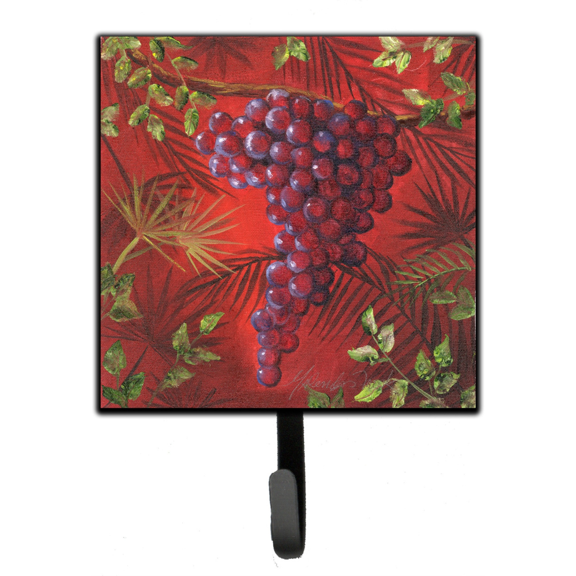 &quotCaroline's Treasures Sicillian Grapes by Malenda Trick Leash or Key Holder TMTR0153SH4, Small, Multicolor"