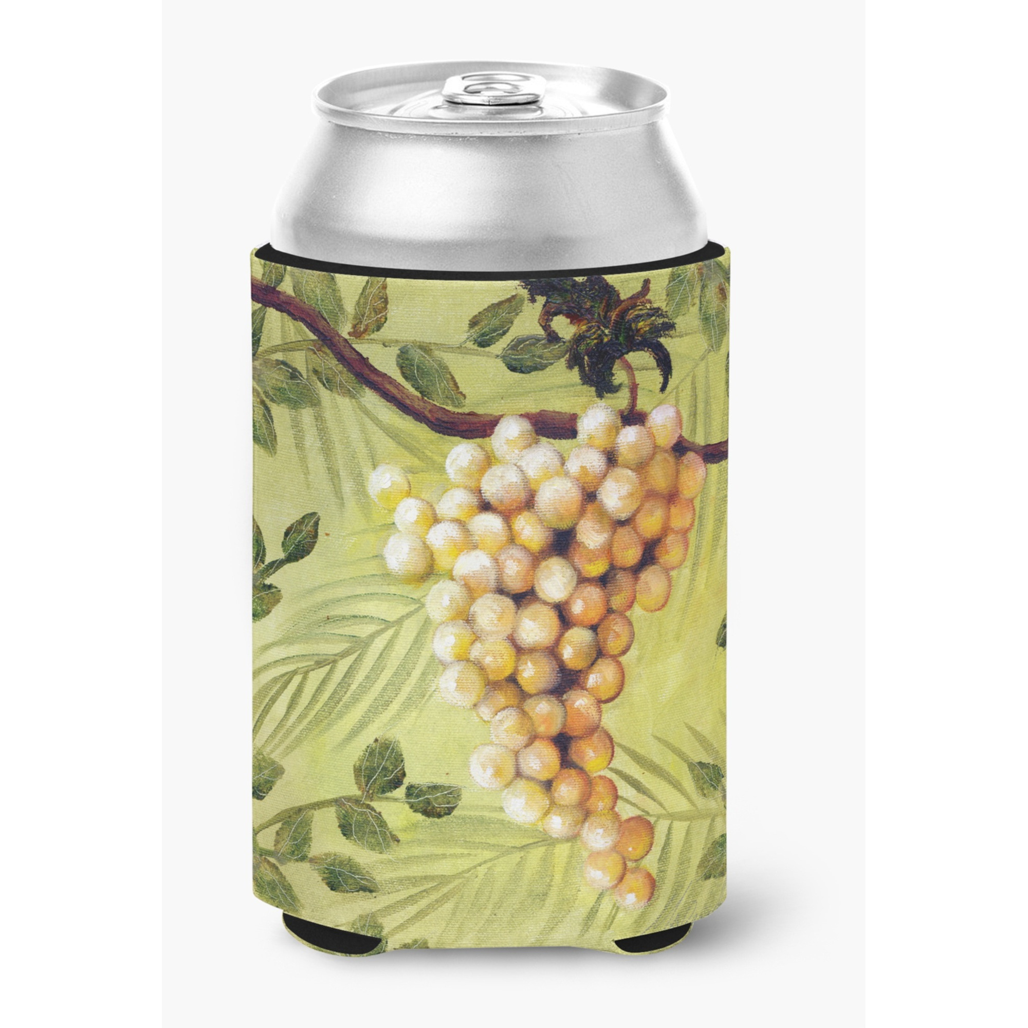 &quotCaroline's Treasures TMTR0154CC "&quotSunshine White Grapes by Malenda Trick"" Can or Bottle Hugger, Multicolor"