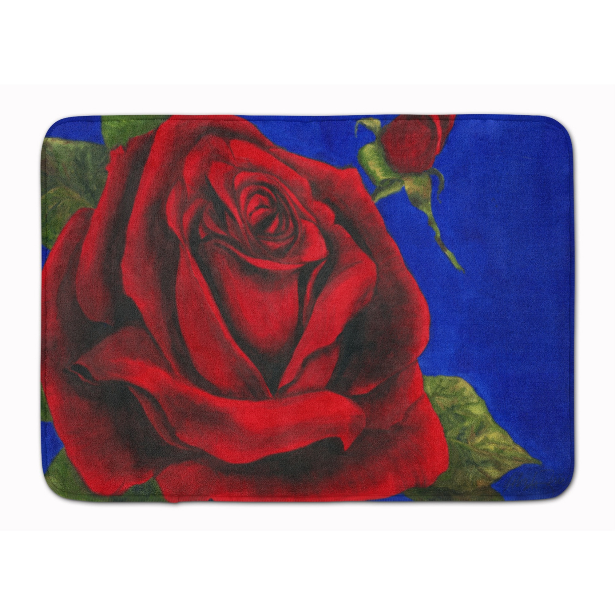 &quotCaroline's Treasures Rose by Malenda Trick Floor Mat, 19"" x 27"", Multicolor"