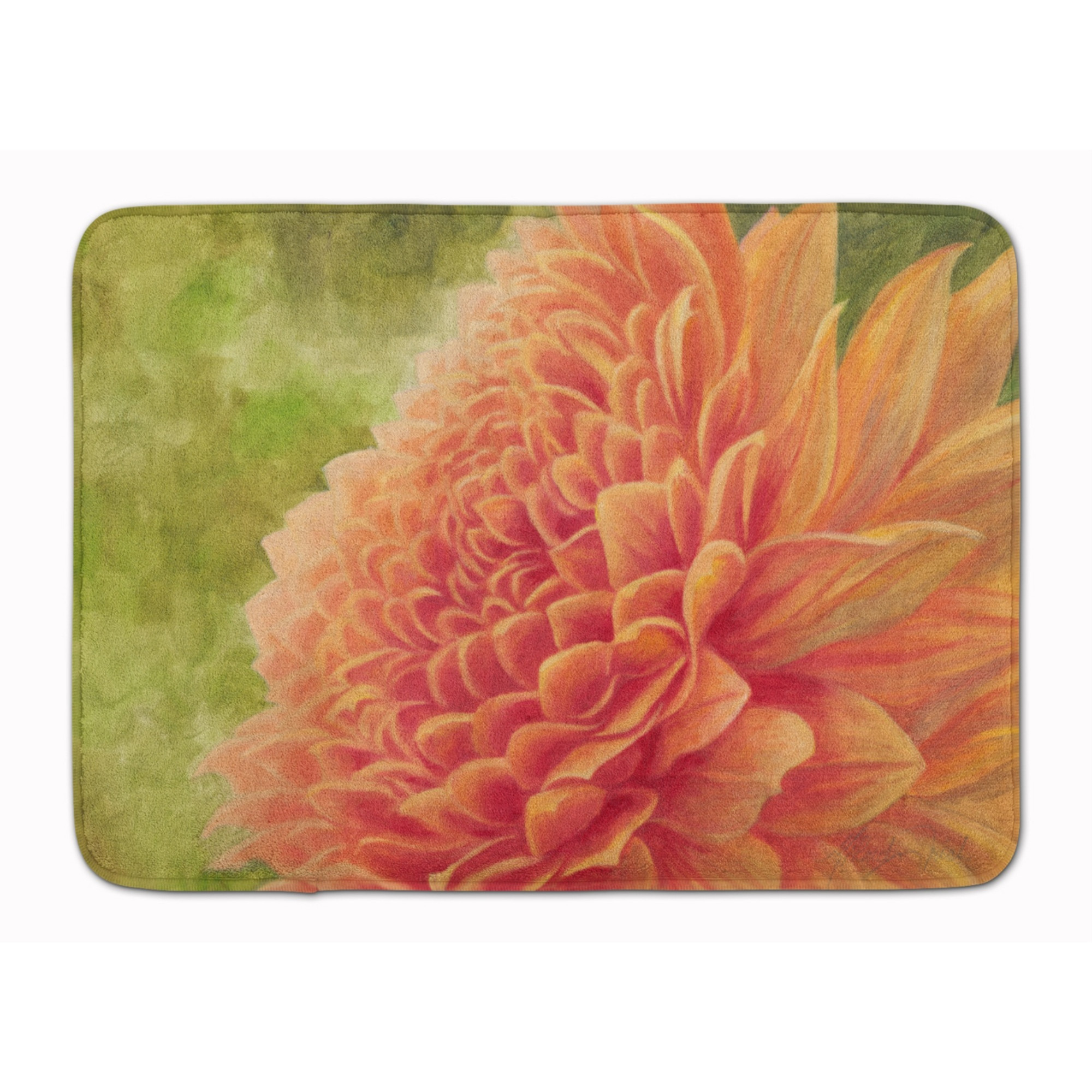 &quotCaroline's Treasures Floral by Malenda Trick Floor Mat, 19"" x 27"", Multicolor"