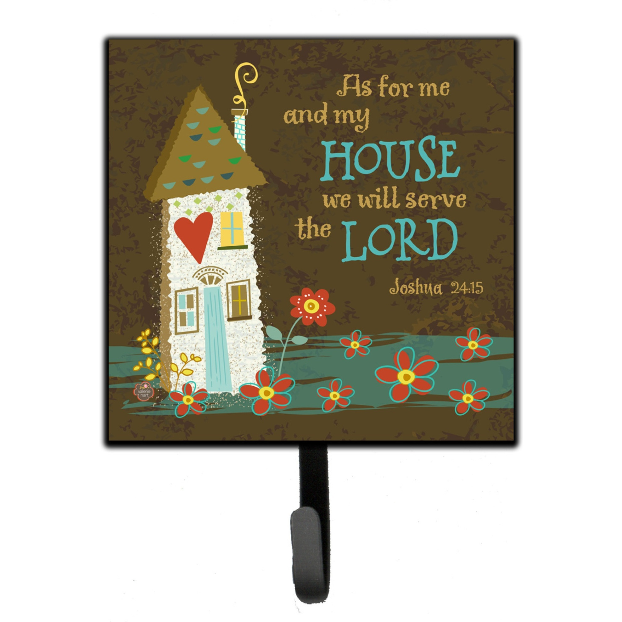 &quotCaroline's Treasures As for Me and My House Leash or Key Holder VHA3005SH4, Small, Multi"