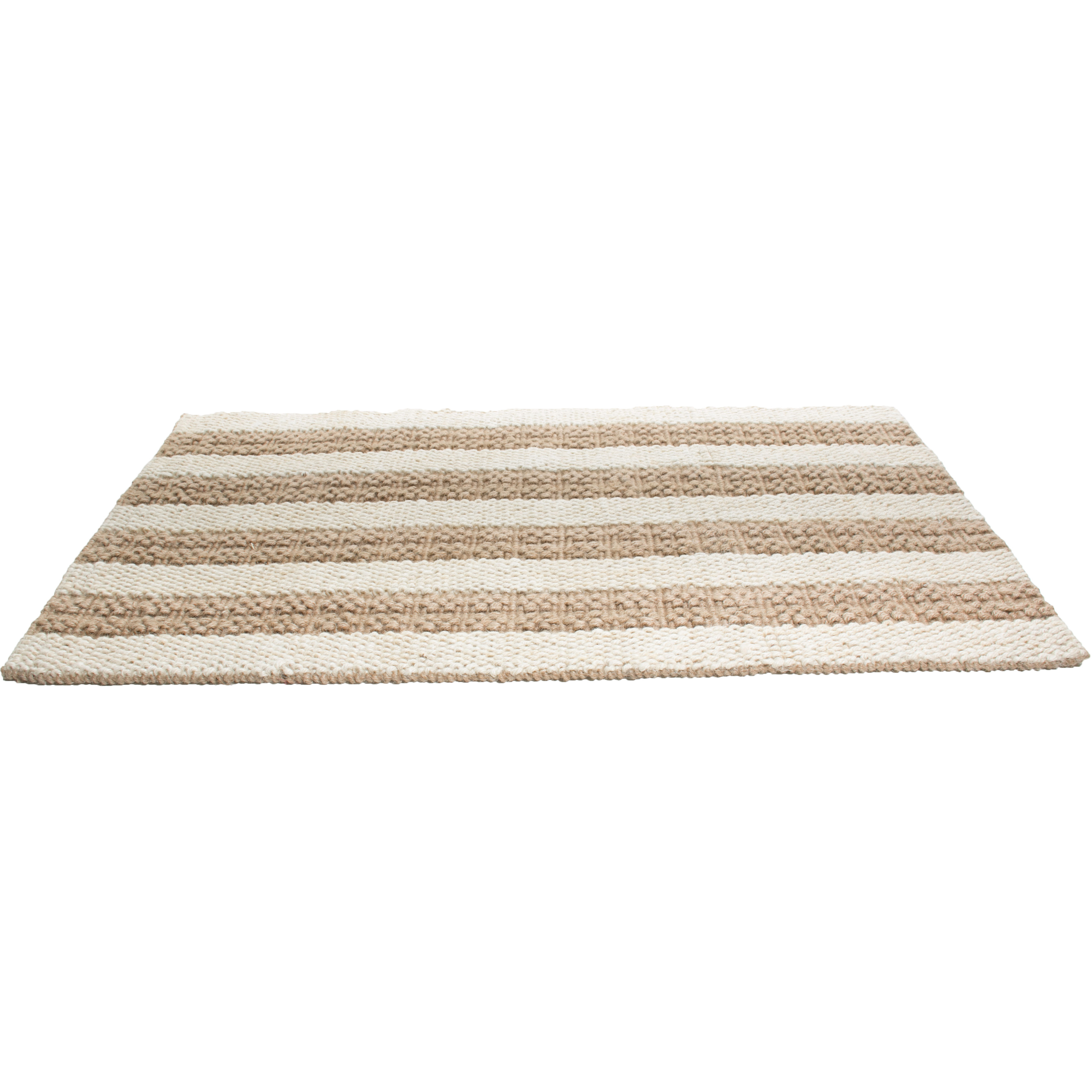 Wide Stripes Brown, Vanilla -743JTR