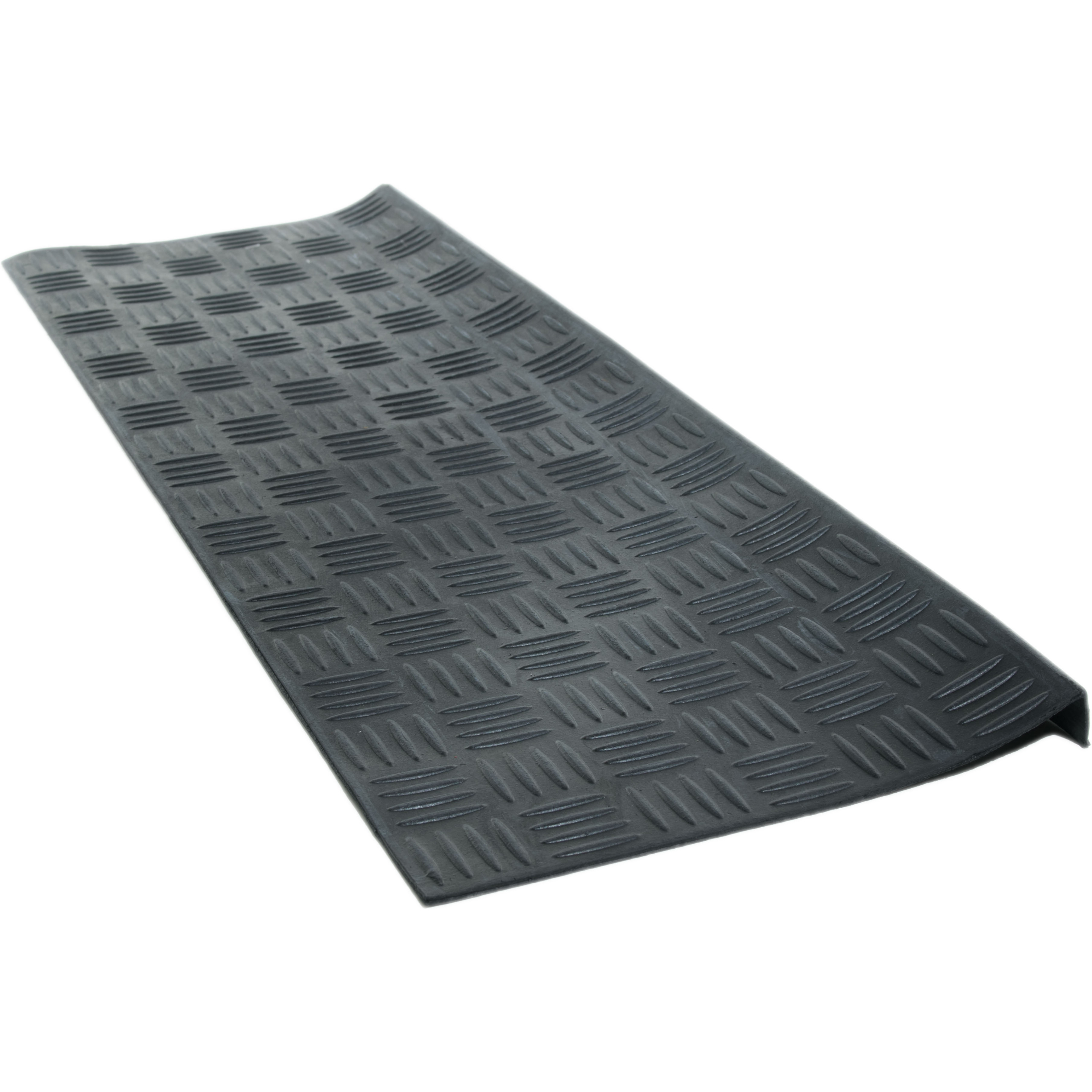 Stair Mat  Criss Cross Black -832RBM