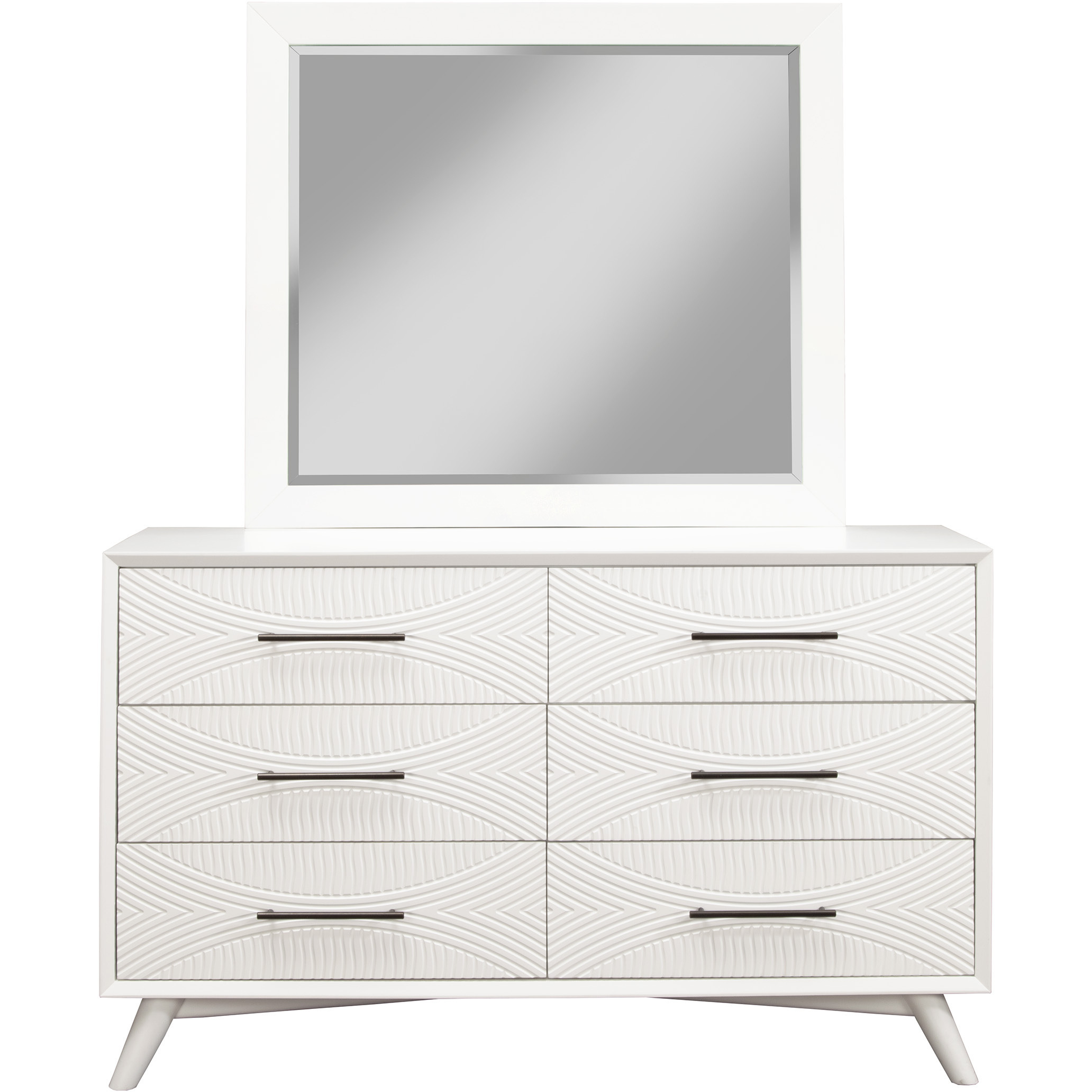 Tranquility Mirror, White
