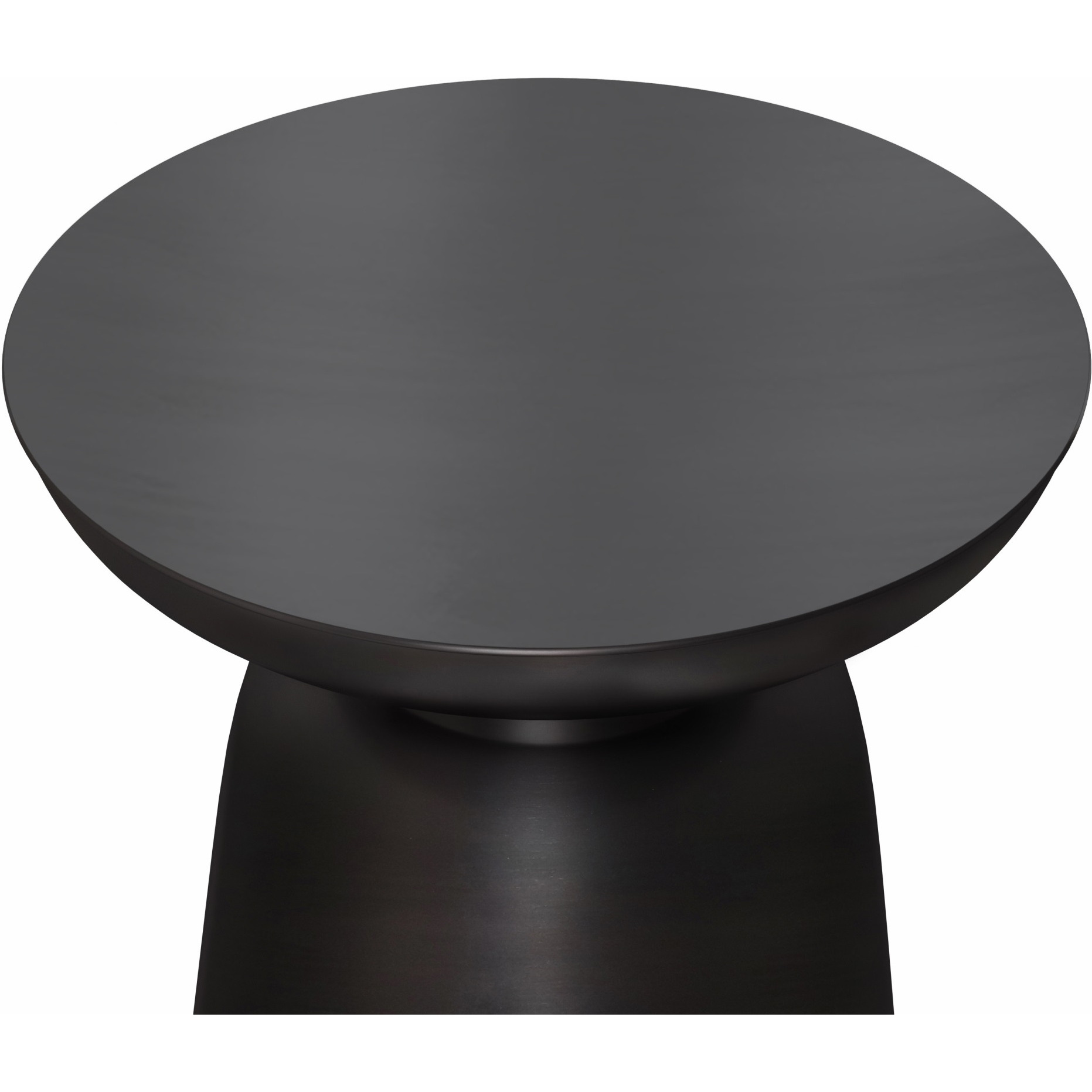 Toby Modern Industrial 17 inch Wide Metal Accent Side Table in Antique Copper, Fully Assembled