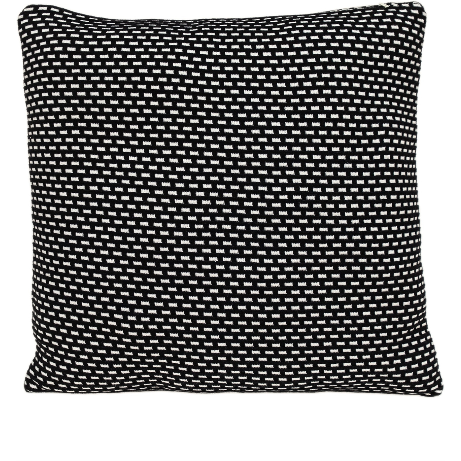 Parkland Collection Tuxedo Transitional Black Throw Pillow