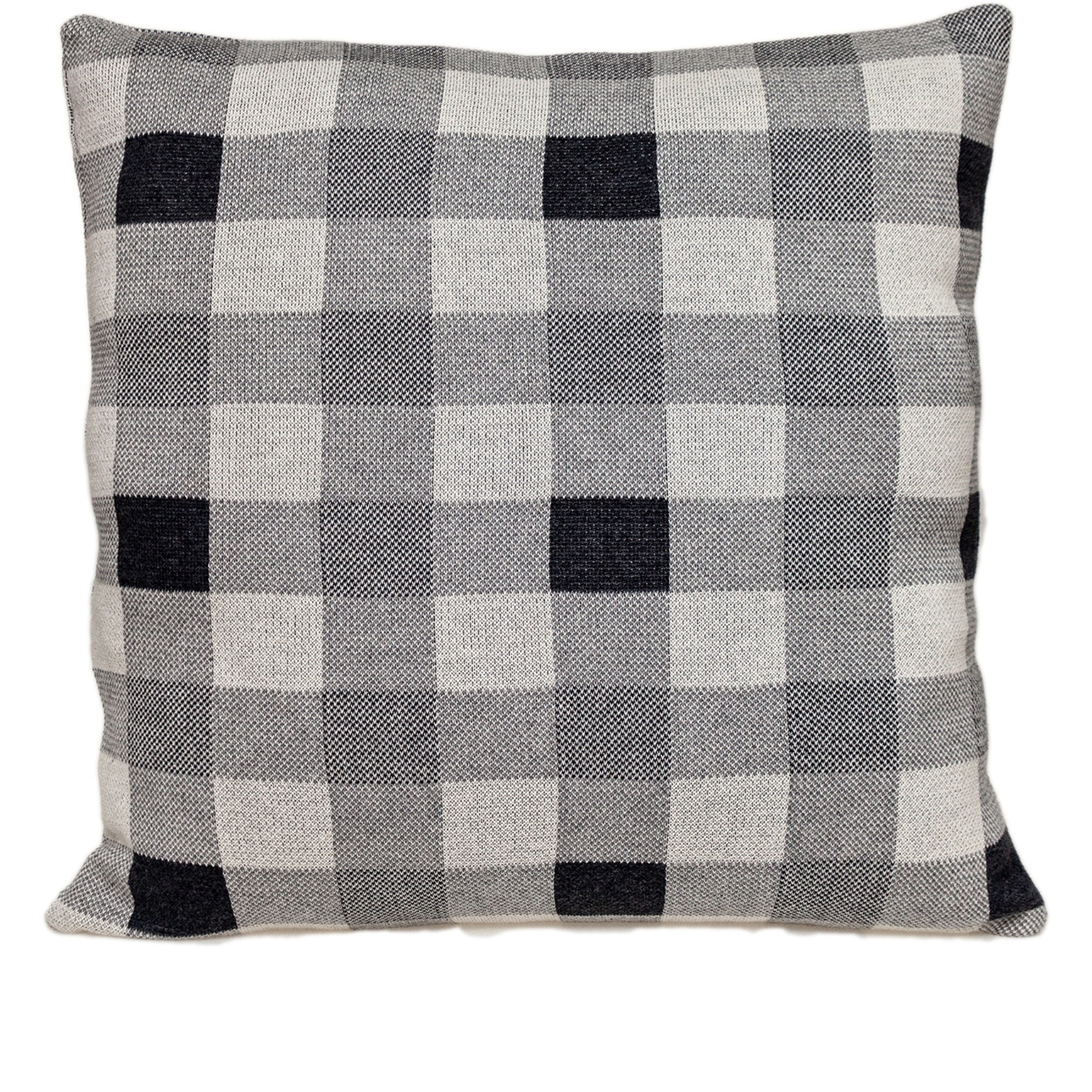 Parkland Collection Graham Transitional Grey Throw Pillow