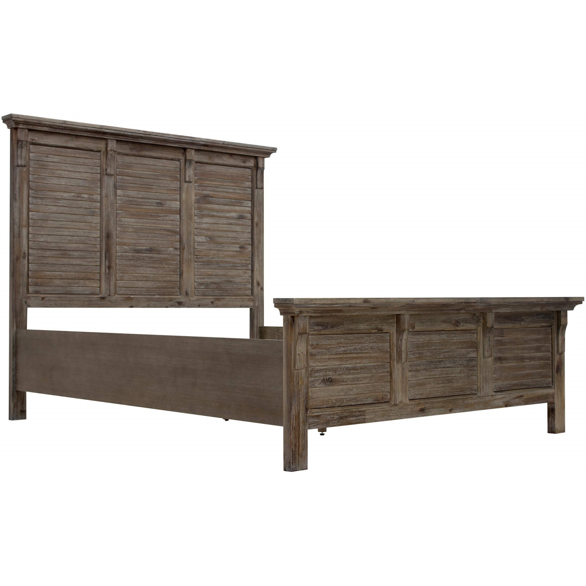 Sunset Trading Solstice Grey Queen Bed