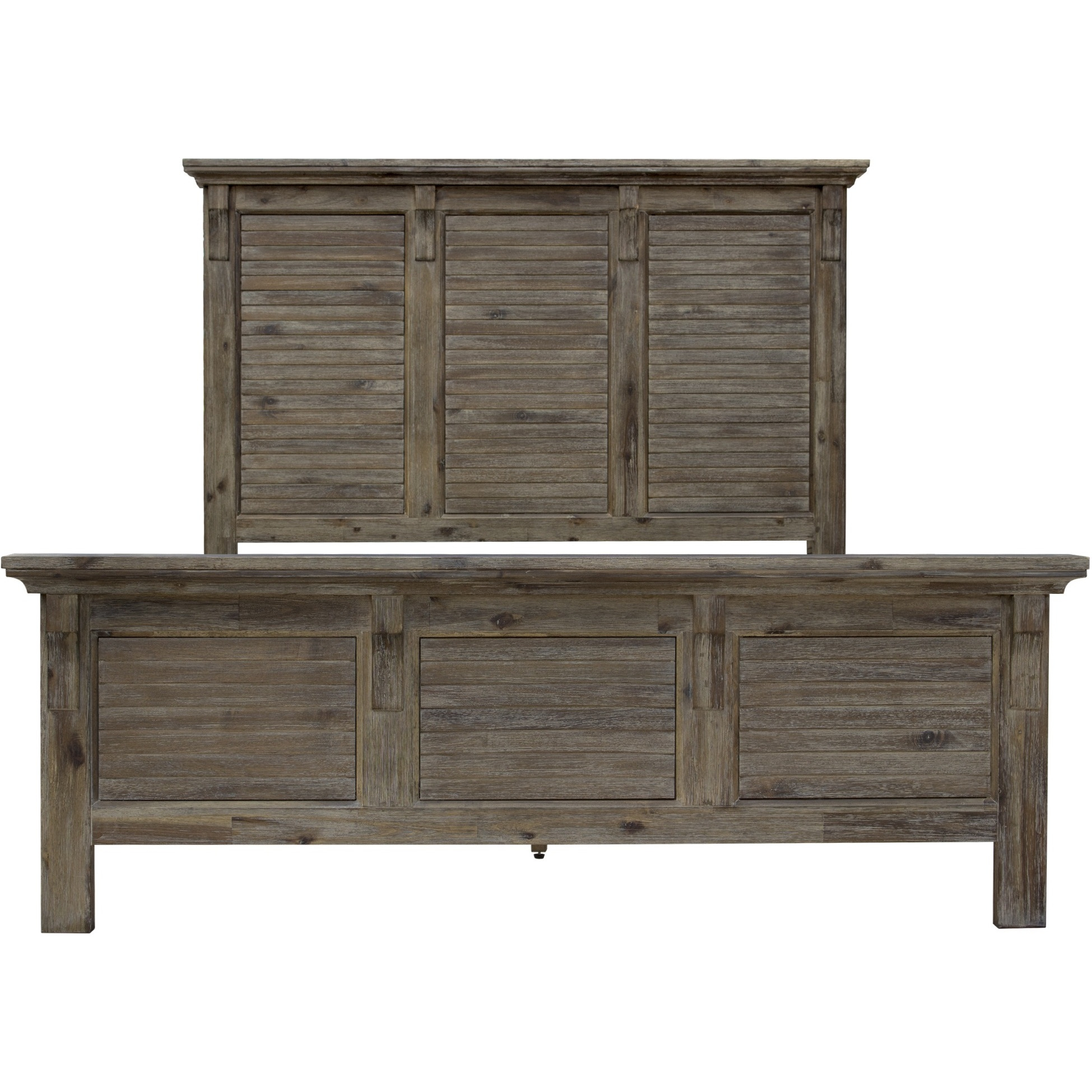 Sunset Trading Solstice Grey Queen Bed