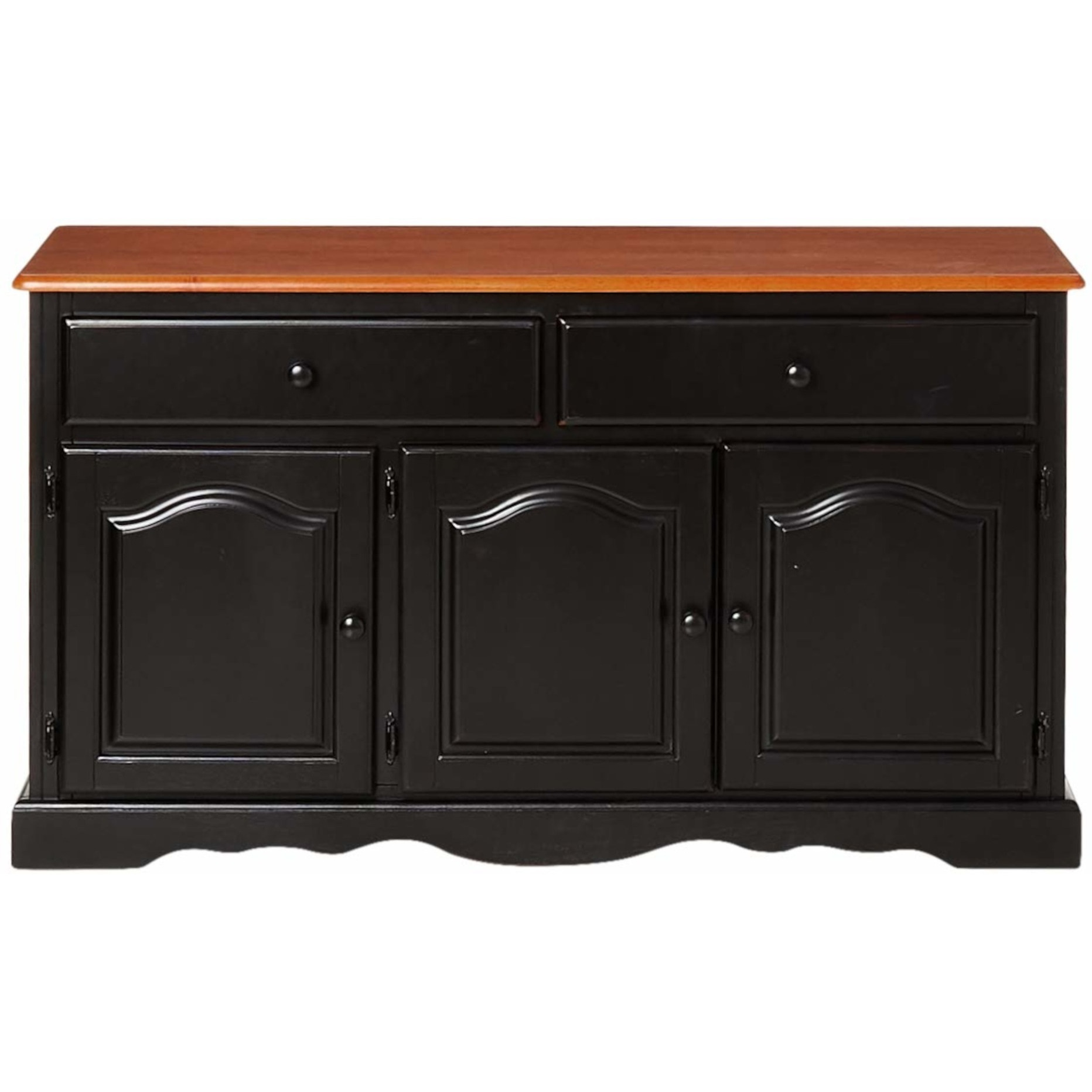 Sunset Trading Black Cherry Selections Treasure Buffet | Antique Black and Cherry