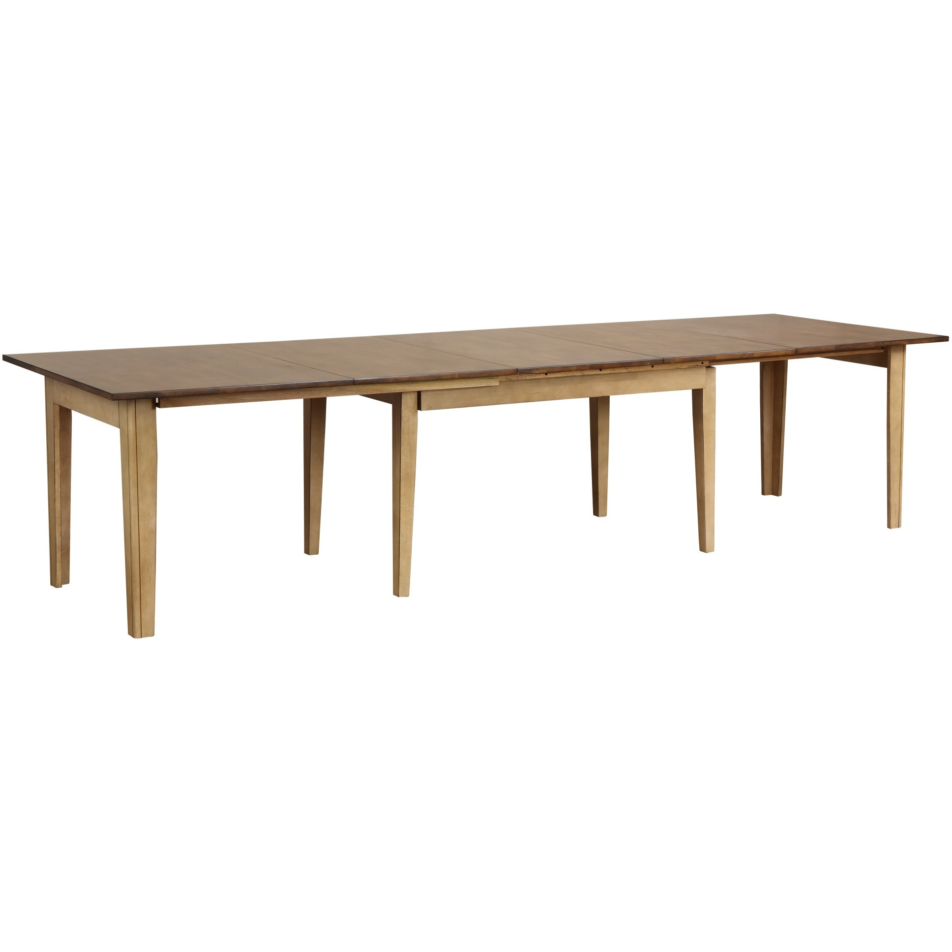 Sunset Trading Brook 7 Piece 134" Rectangular Extendable Dining Table | Seats 12