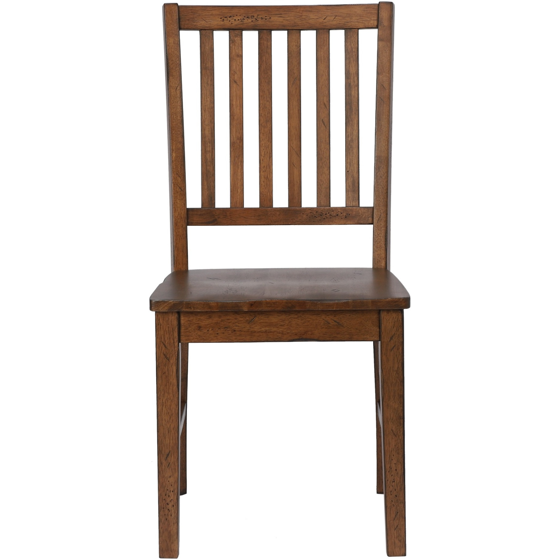 Sunset Trading Simply Brook 5 Piece 60" Rectangular Table Dining Set| 4 Chairs | Amish Brown | Seats 7