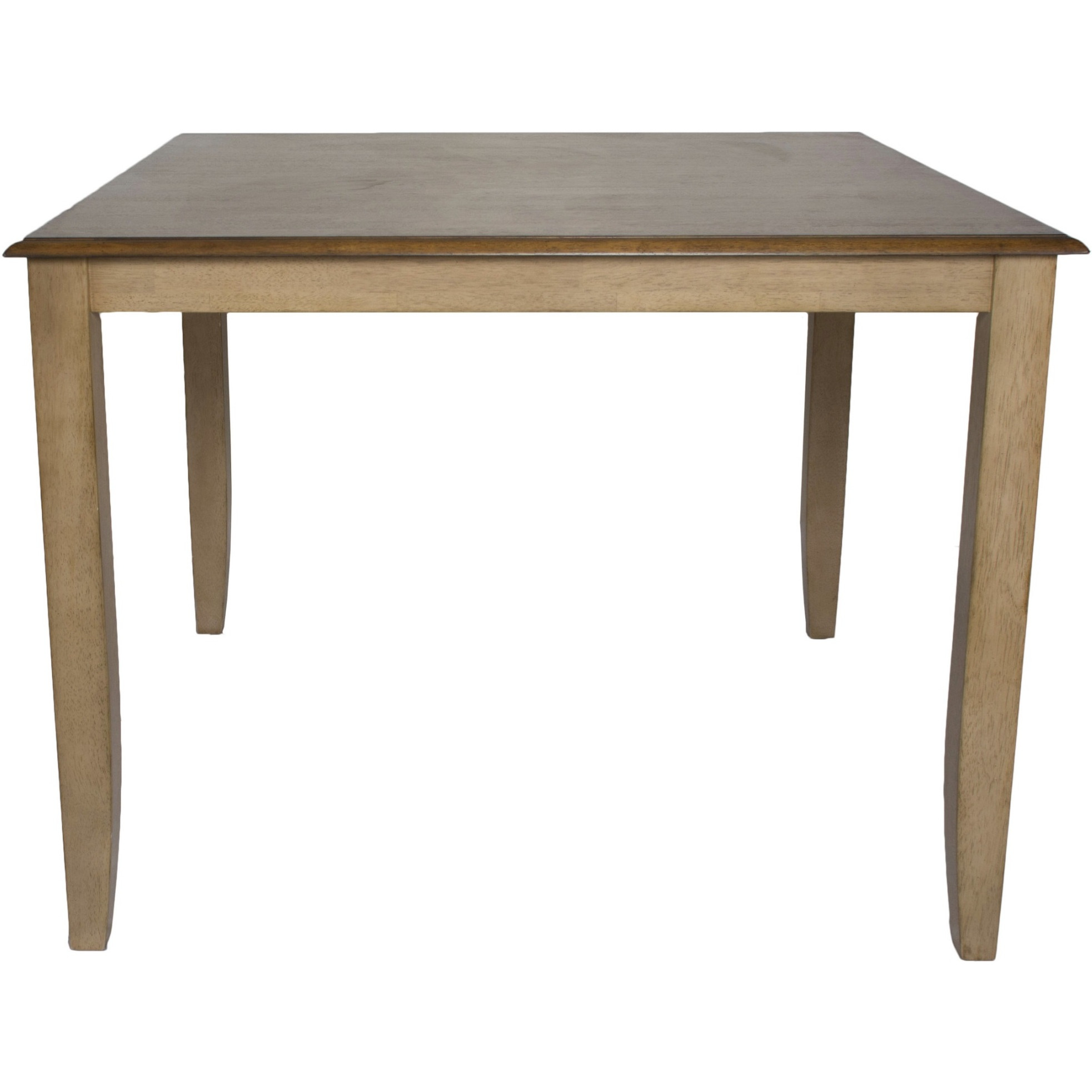 Sunset Trading Brook 48" Square Gathering Pub Table | Counter Height Dining | Seats 8