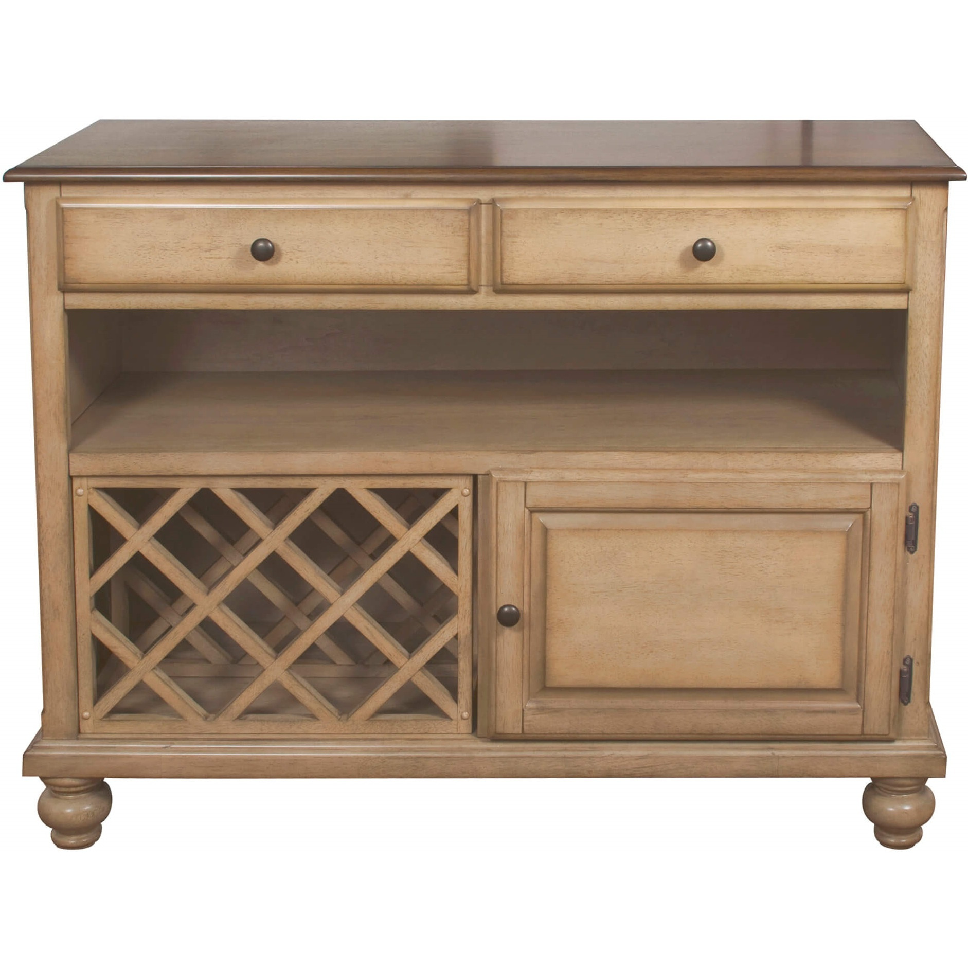 Sunset Trading Brook Buffet Server | Wine Storage
