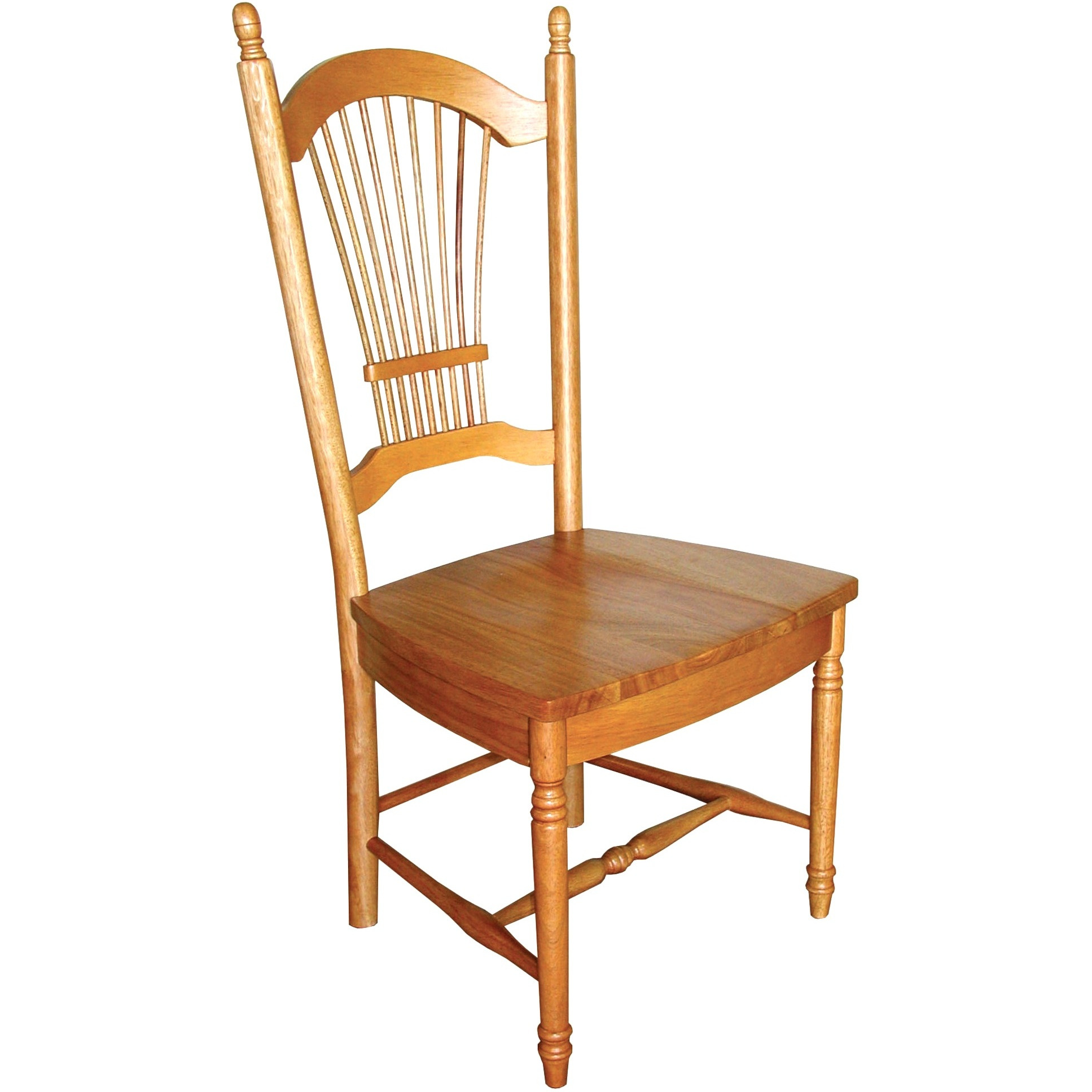 Sunset Trading Oak Selections Allenridge Dining Chair | Light Oak | Set of 2