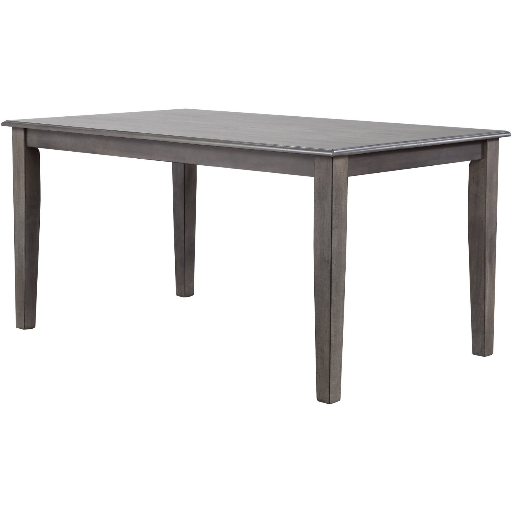 Sunset Trading Shades of Gray 6 Piece 60" Rectangular Dining Table Set | 4 Chairs | Bench | Seats 6