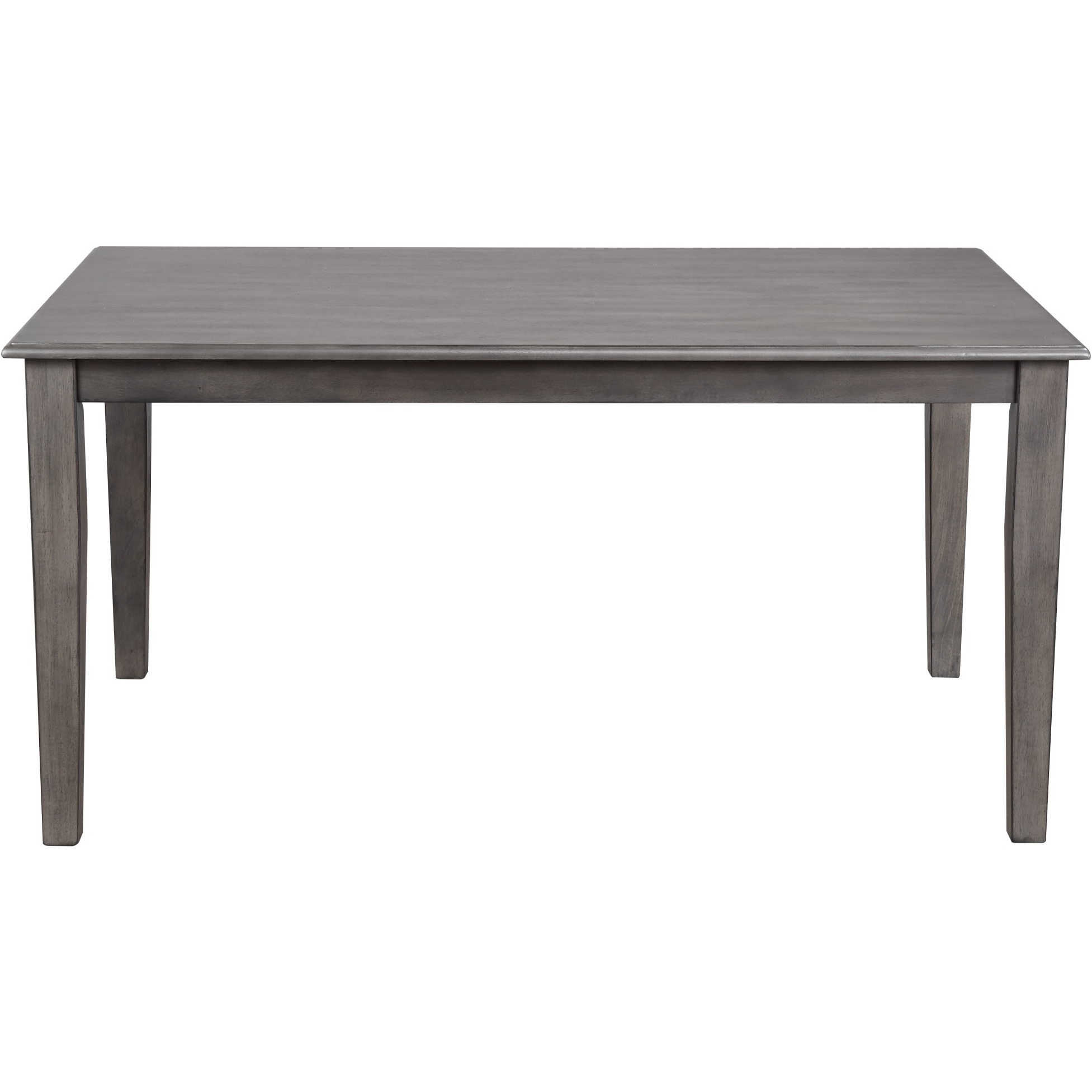 Sunset Trading Shades of Gray 6 Piece 60" Rectangular Dining Table Set | 4 Chairs | Bench | Seats 6