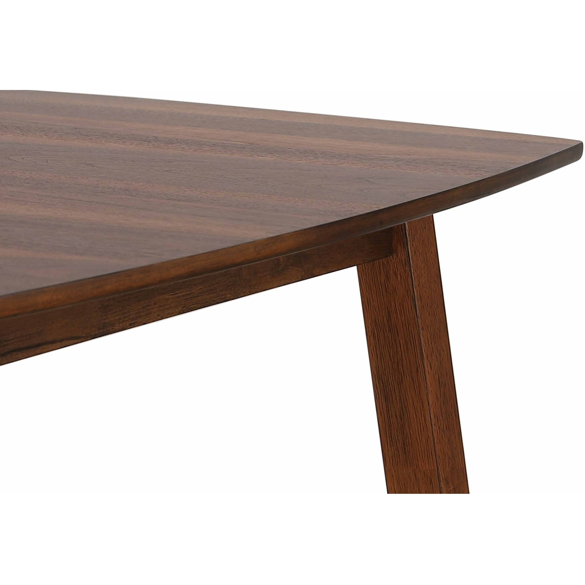 Sunset Trading Mid Century 78" Rectangular Dining Table | Seats 6