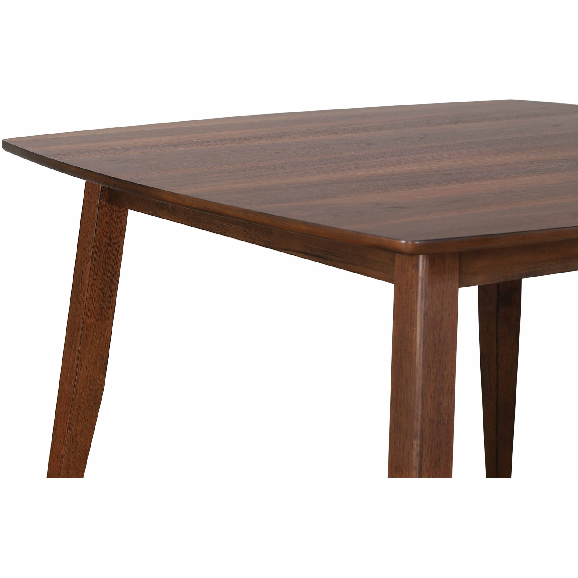 Sunset Trading Mid Century 5 Piece 48" Square Counter Height Pub Table Dining Set | Padded Performance Fabric Seats | Seats 6
