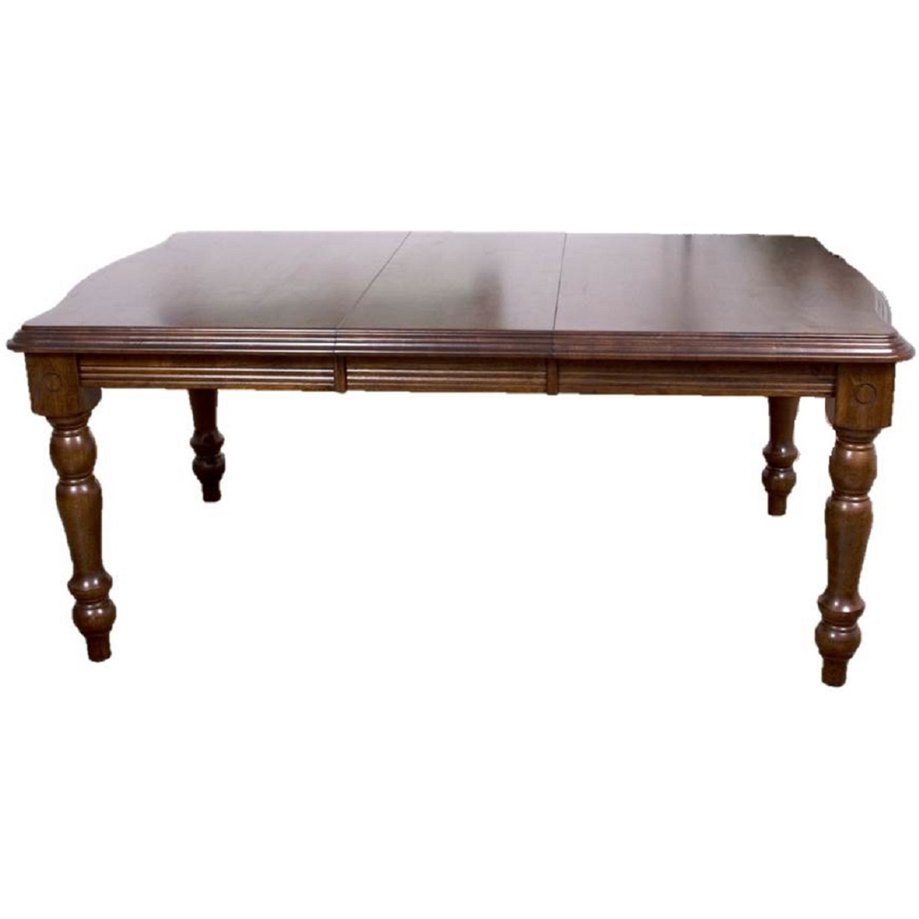 Sunset Trading Andrews 72" Rectangular Extendable Dining Table | Chestnut Brown | Seats 8