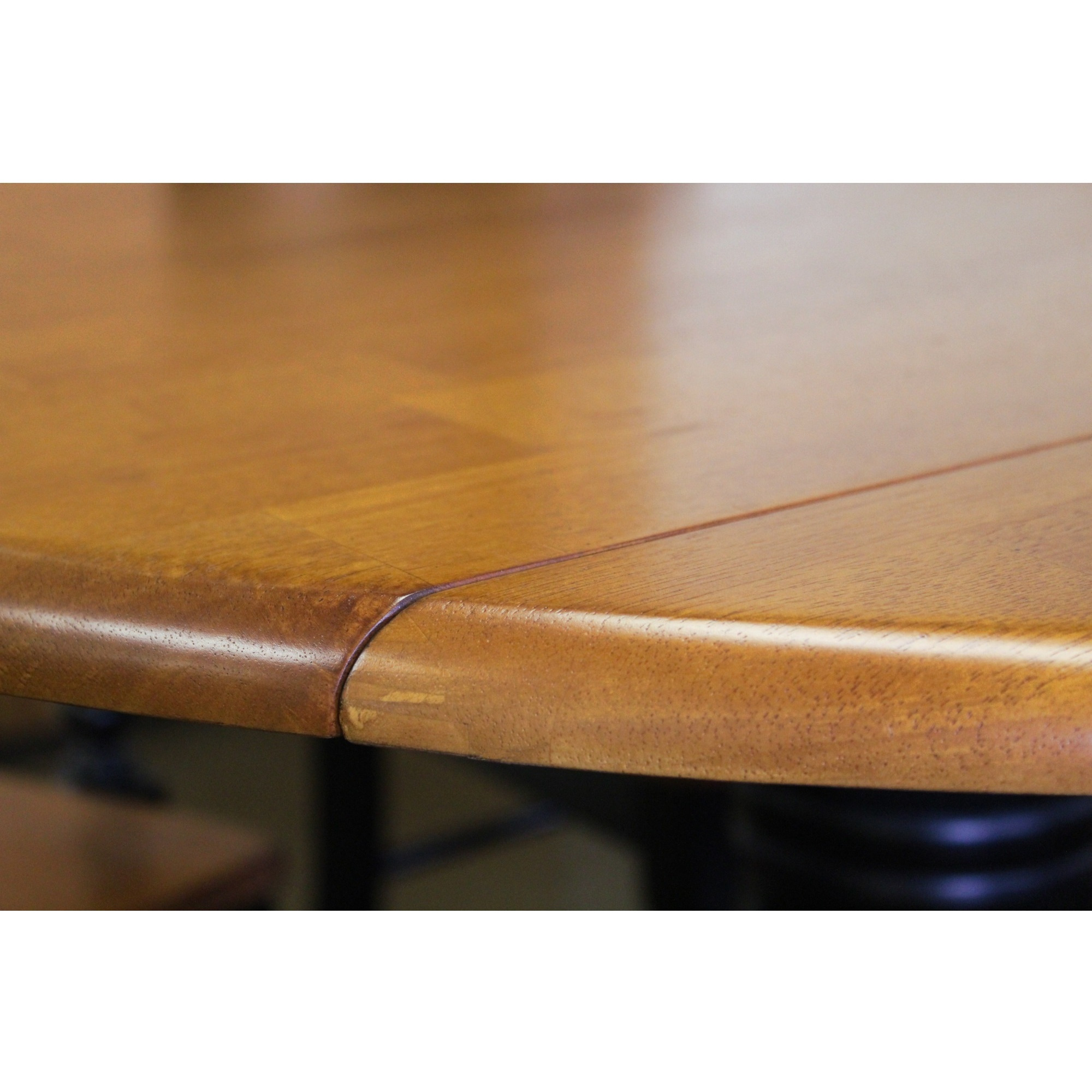 Sunset Trading Black Cherry Selections 42" Round Extendable Drop Leaf Pub Table | Antique Black and Cherry | Counter Height Dining | Seats 6