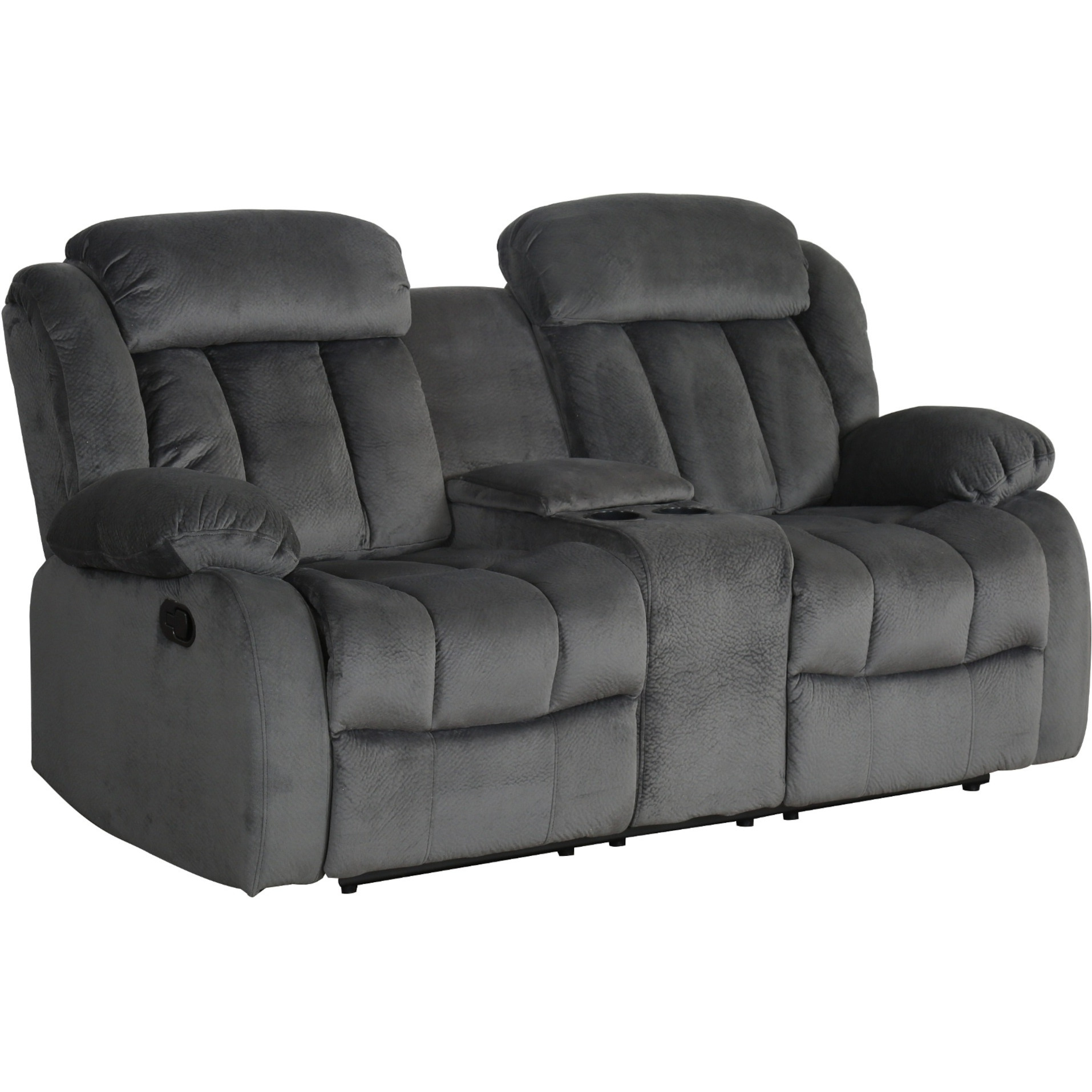 Sunset Trading Madison Reclining Loveseat with Console