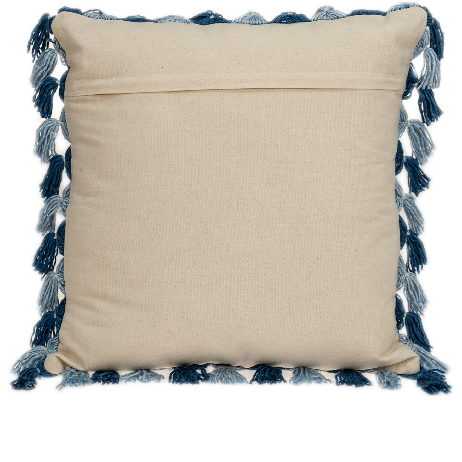 Parkland Collection River Transitional Blue Throw Pillow