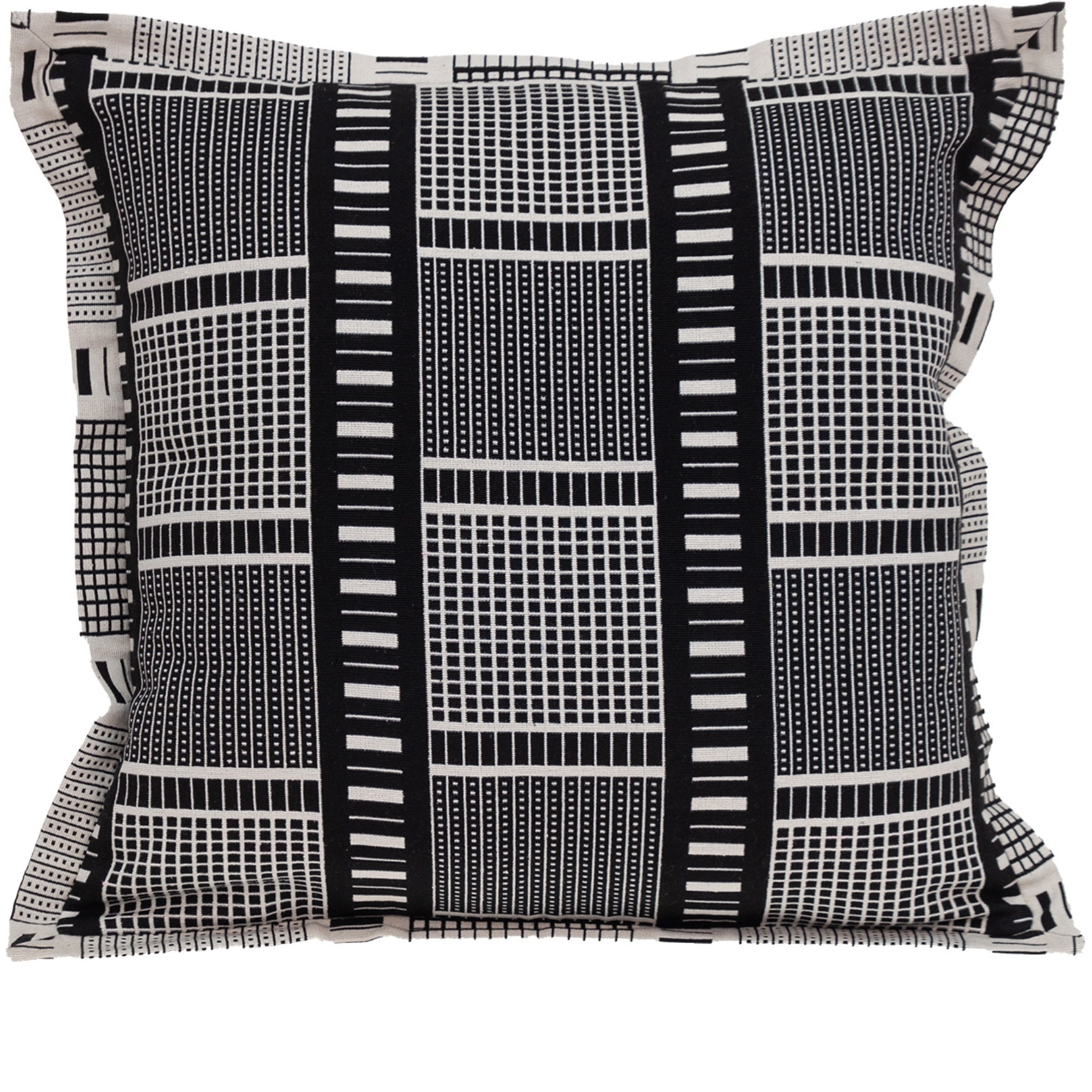 Parkland Collection Tamara Transitional Black Throw Pillow