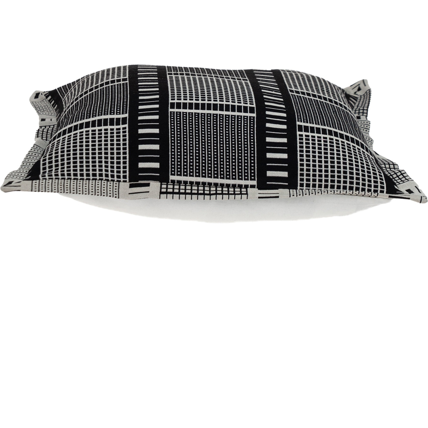 Parkland Collection Tamara Transitional Black Throw Pillow