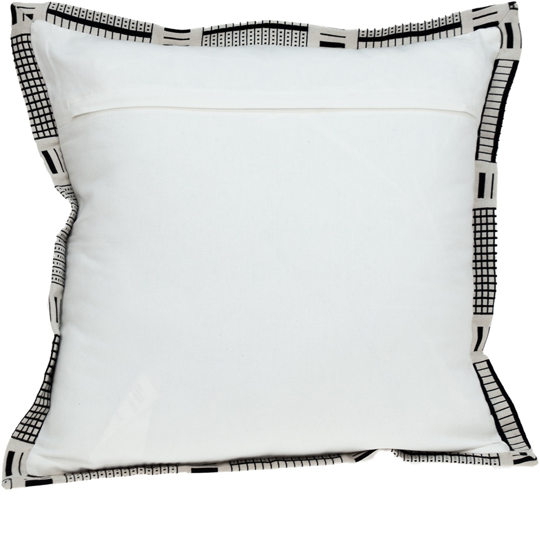 Parkland Collection Tamara Transitional Black Throw Pillow
