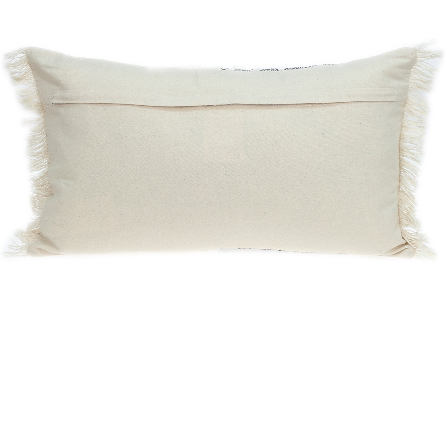 Parkland Collection Bianca Transitional White Throw Pillow