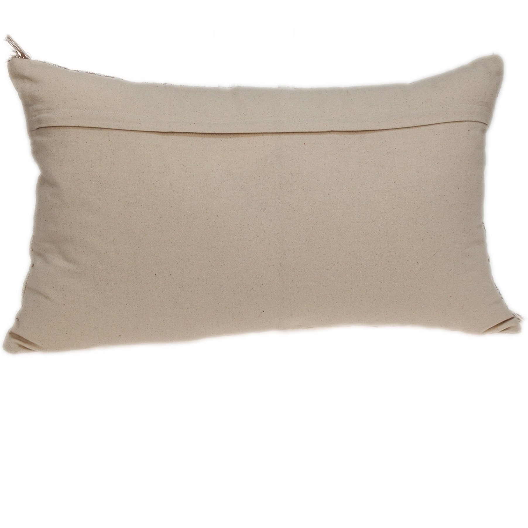 Parkland Collection Nirvana Transitional Beige Throw Pillow