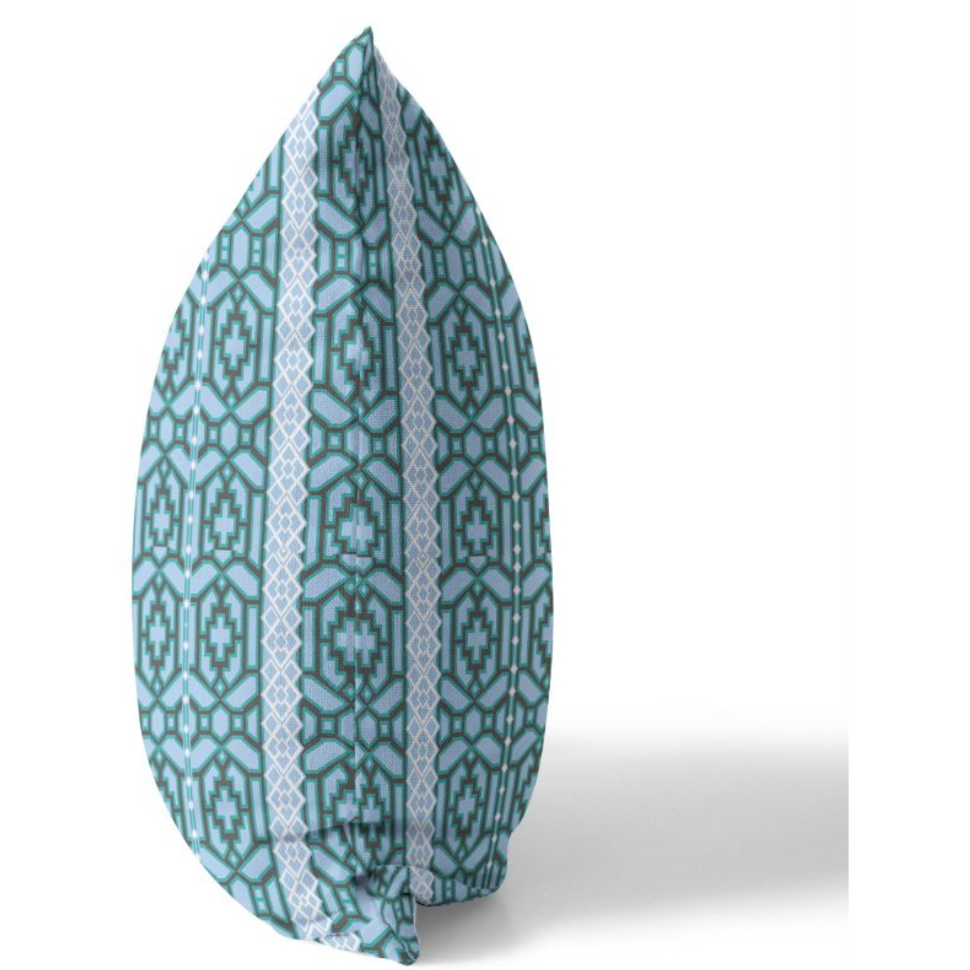Loyalty and Love Broadcloth Indoor Outdoor Pillow, Zippered, BlueBrown