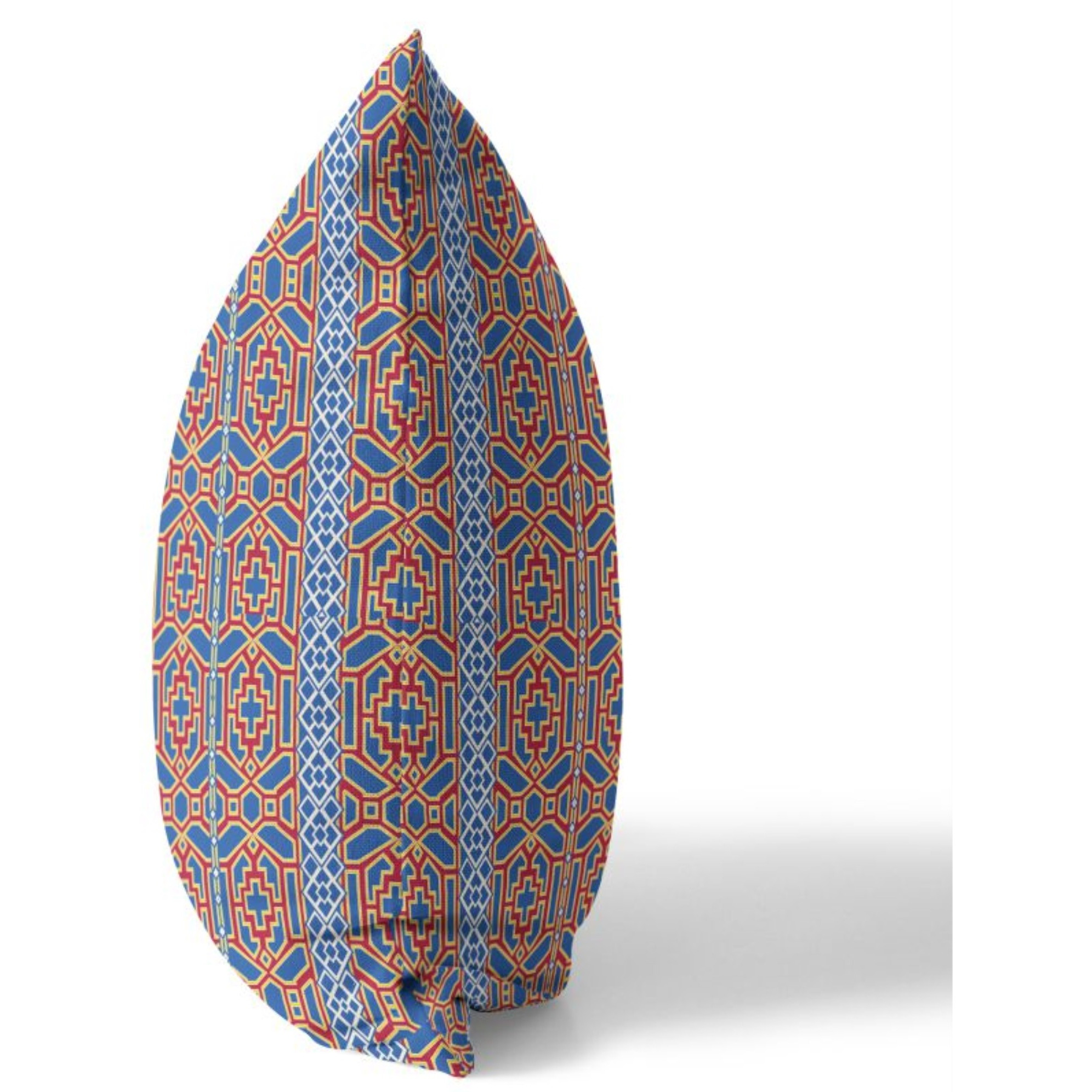 Loyalty and Love Broadcloth Indoor Outdoor Pillow, Zippered, BlueRed