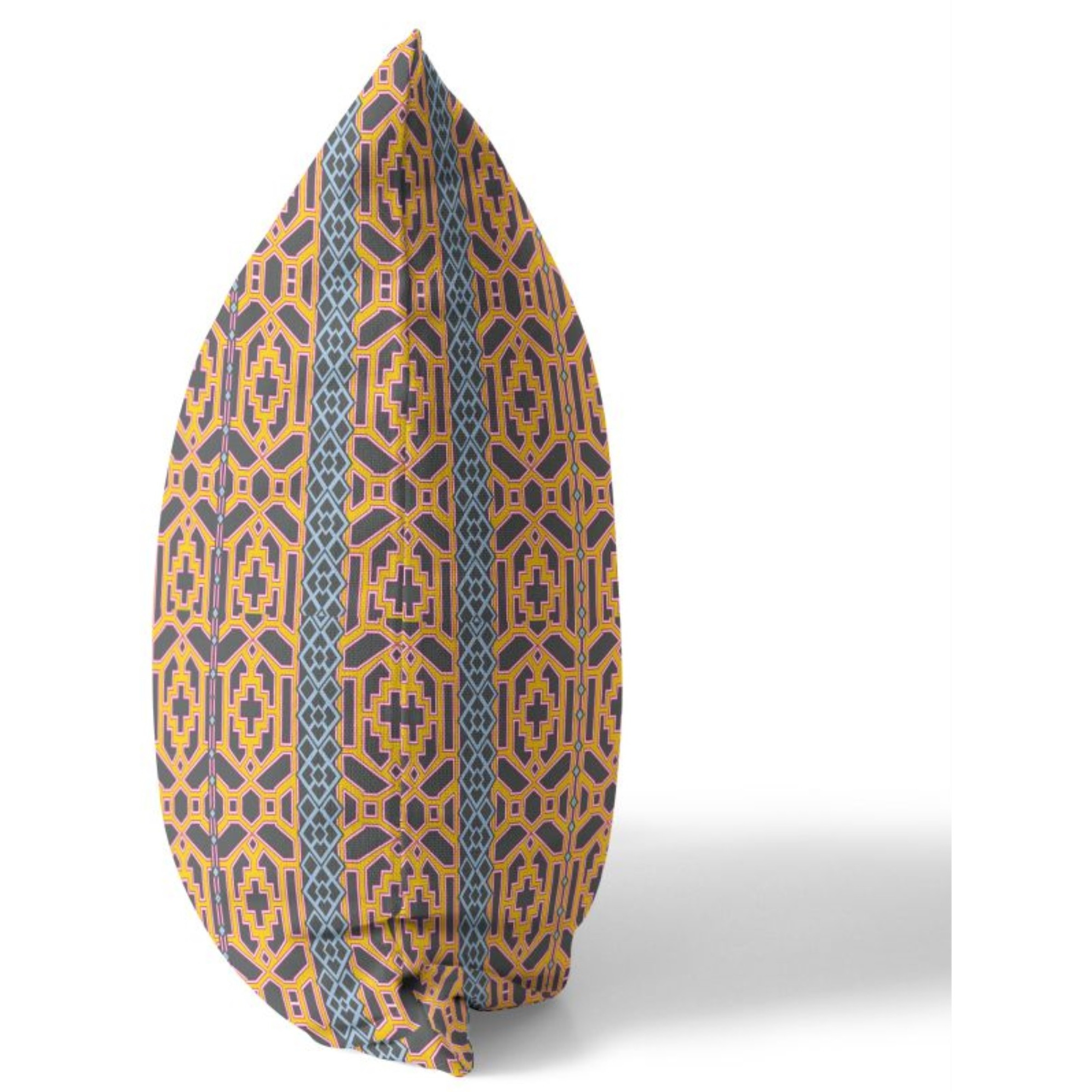 Loyalty and Love Broadcloth Indoor Outdoor Pillow, Zippered, BrownYellow