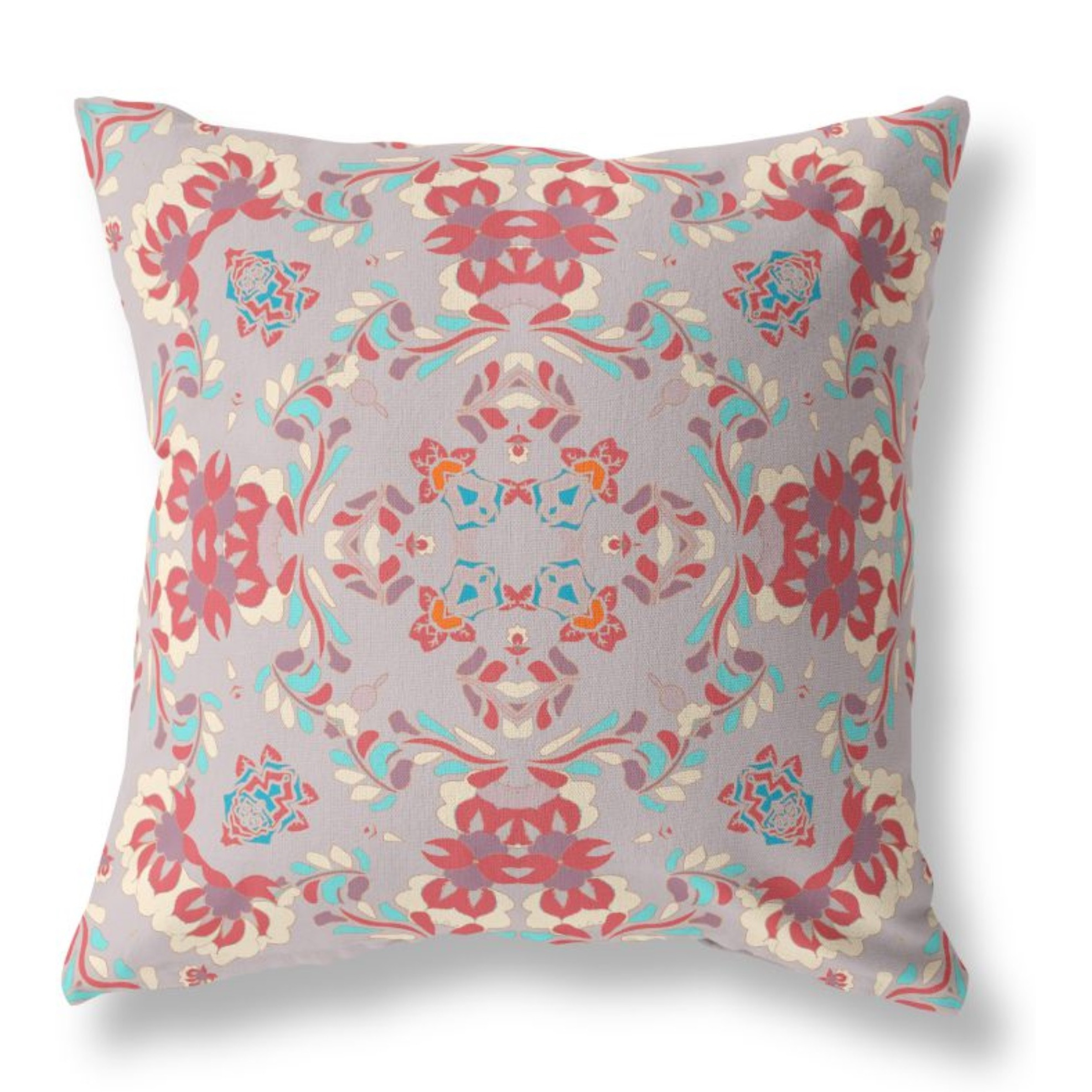 Earth and Heaven Broadcloth Indoor Outdoor Pillow, Zippered, PurpleRed