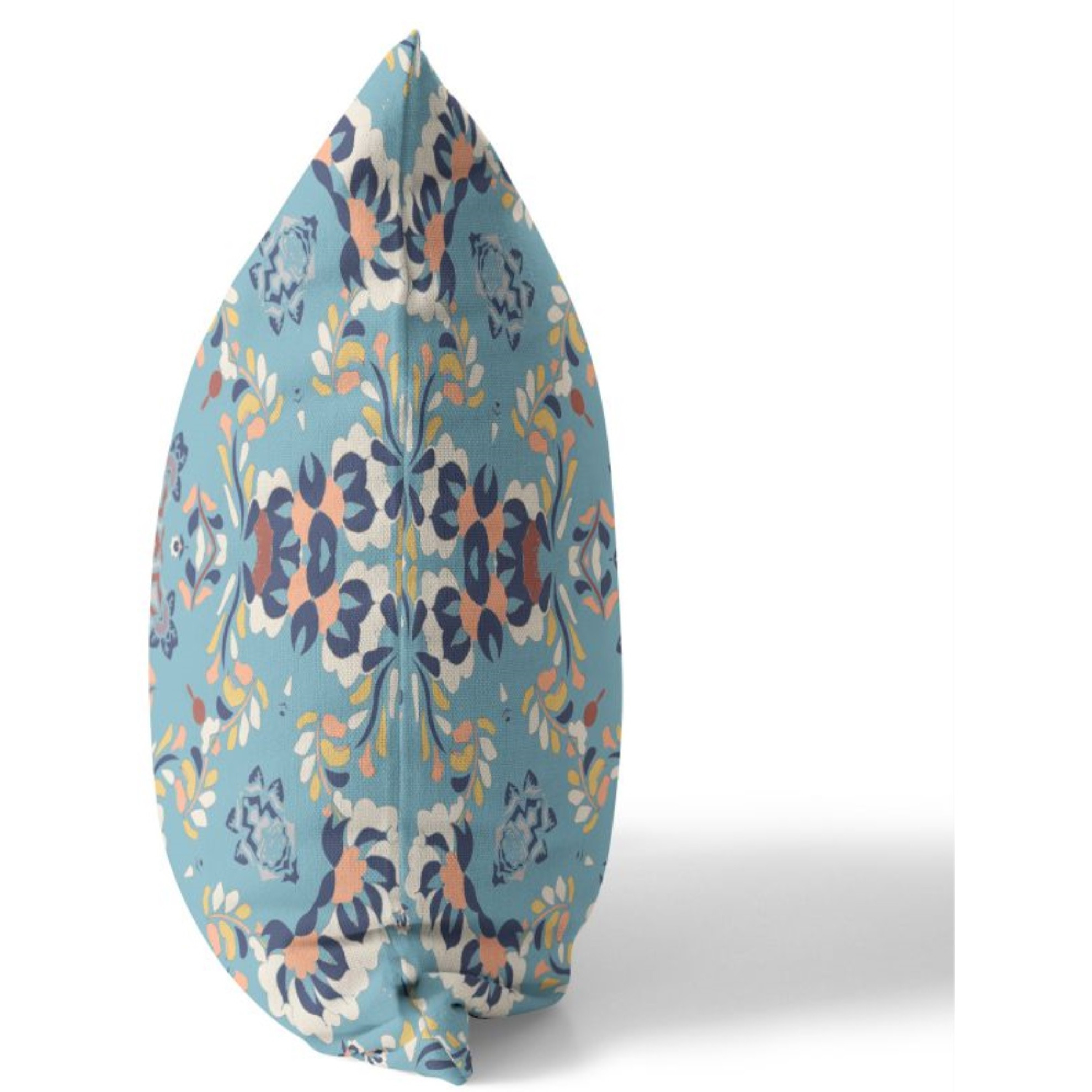 Earth and Heaven Broadcloth Indoor Outdoor Pillow, Zippered, GrayBlue
