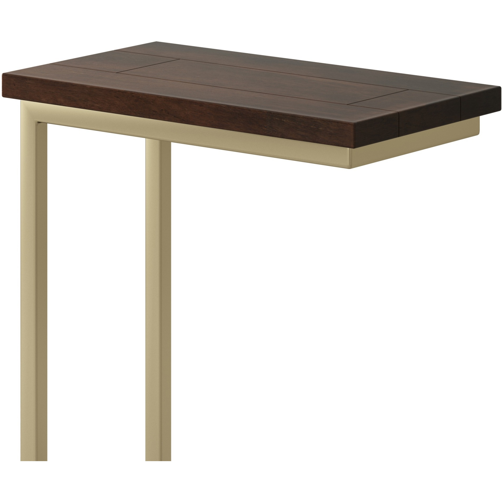 Skyler SOLID MANGO WOOD & Metal 18 in Wide Rectangle C Side Table