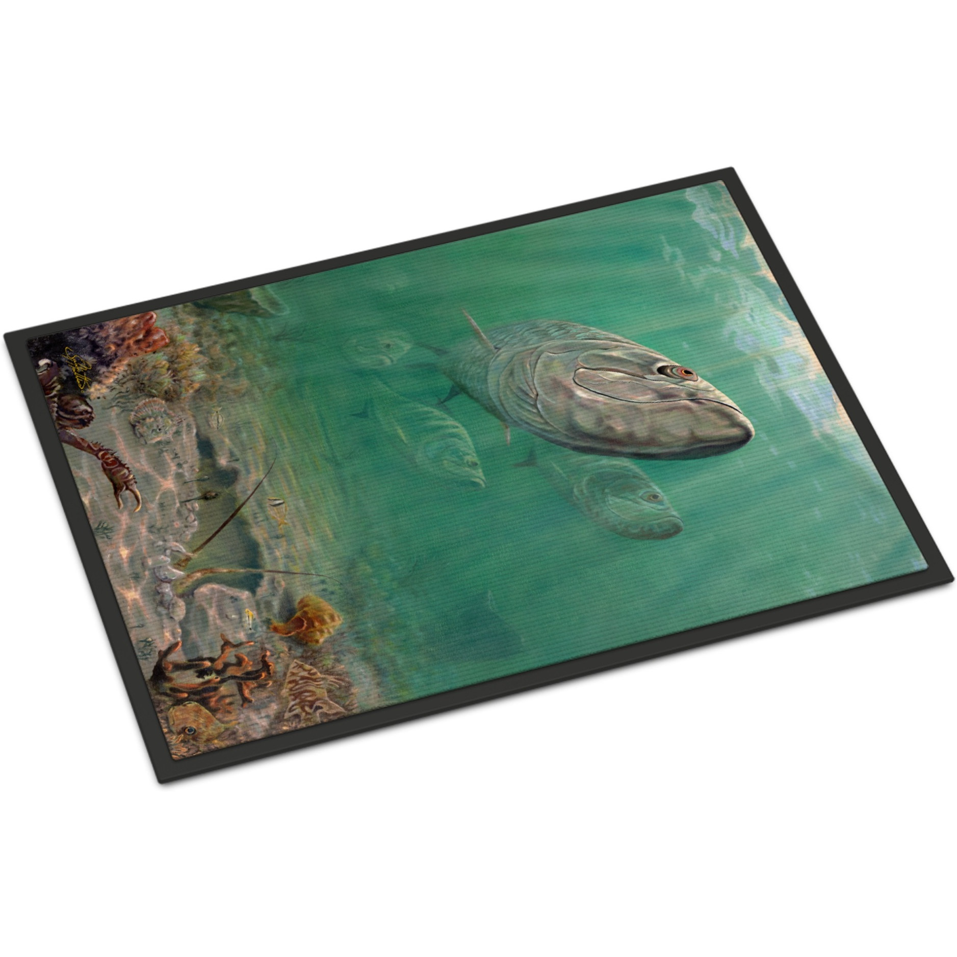 Silver Patrol Tarpon Indoor or Outdoor Mat 18x27 JMA2009MAT