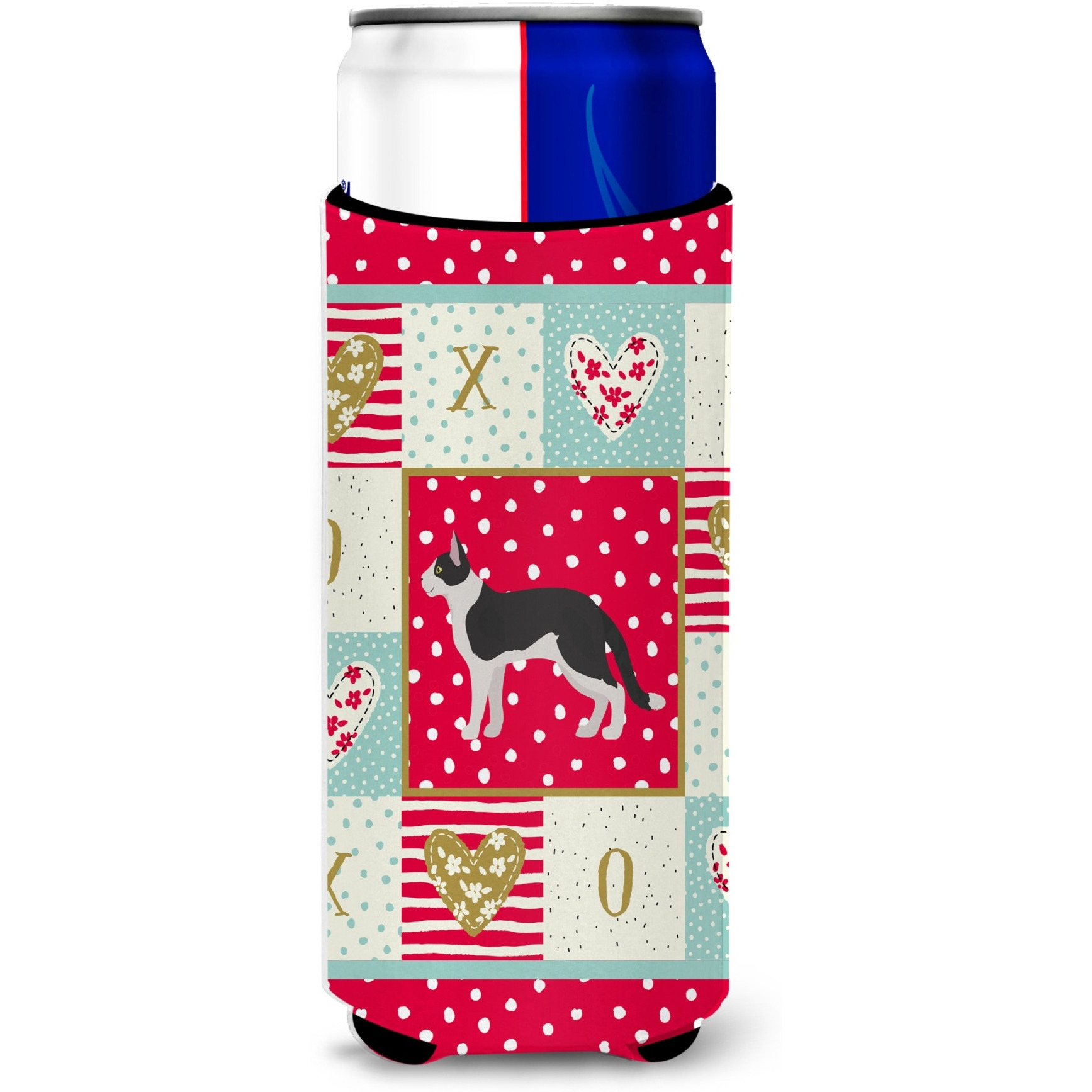 Bicolour Aegean Cat Love Ultra Hugger for slim cans CK5543MUK